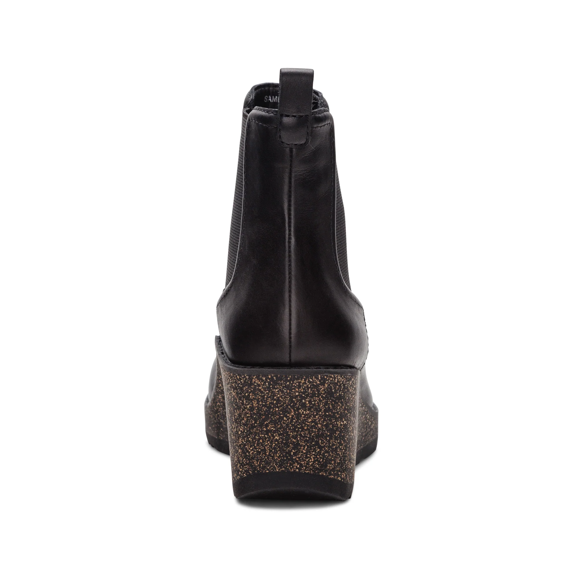 Dawn Wedge Boot - Black - Image 3