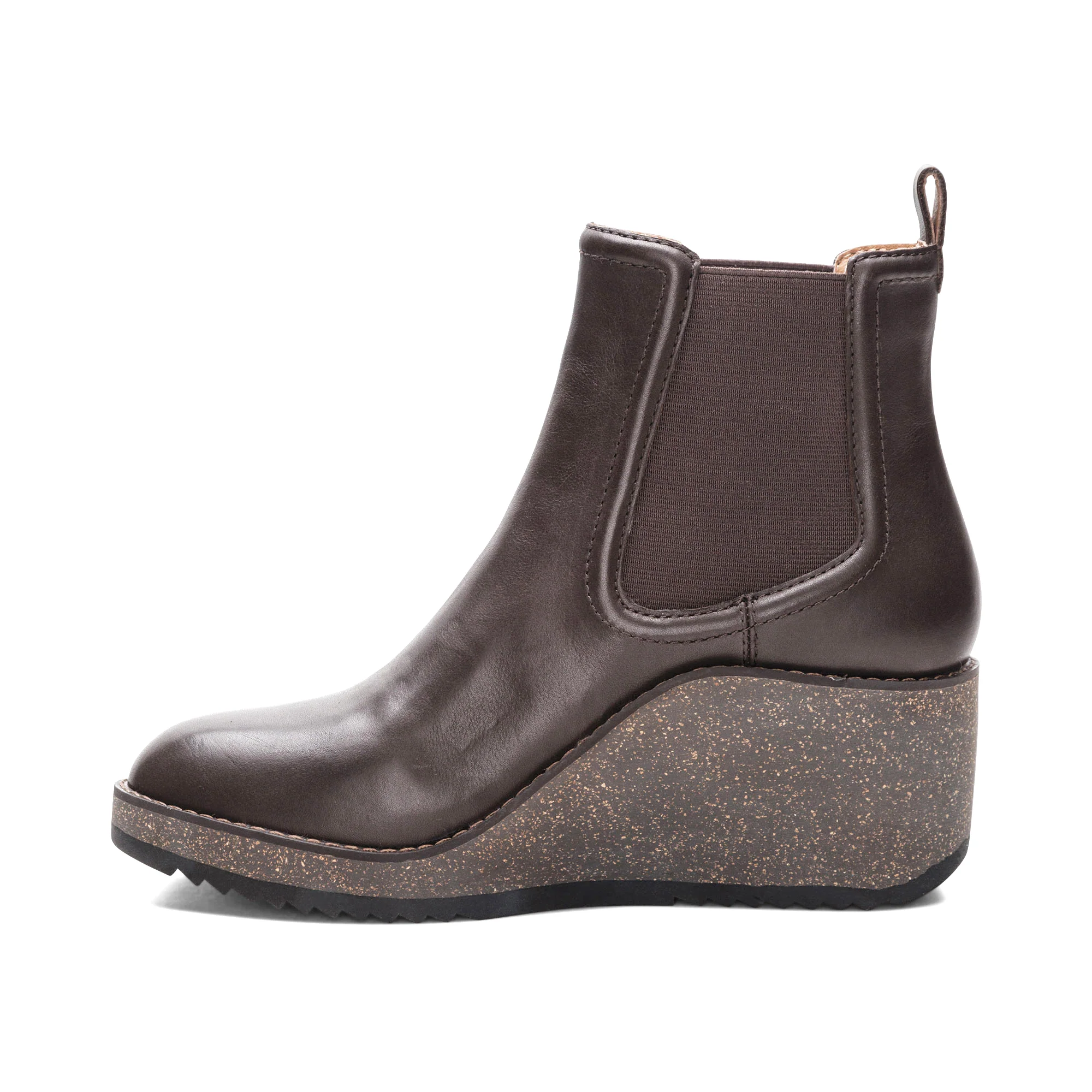 Dawn Wedge Boot - Dark Brown - Image 4