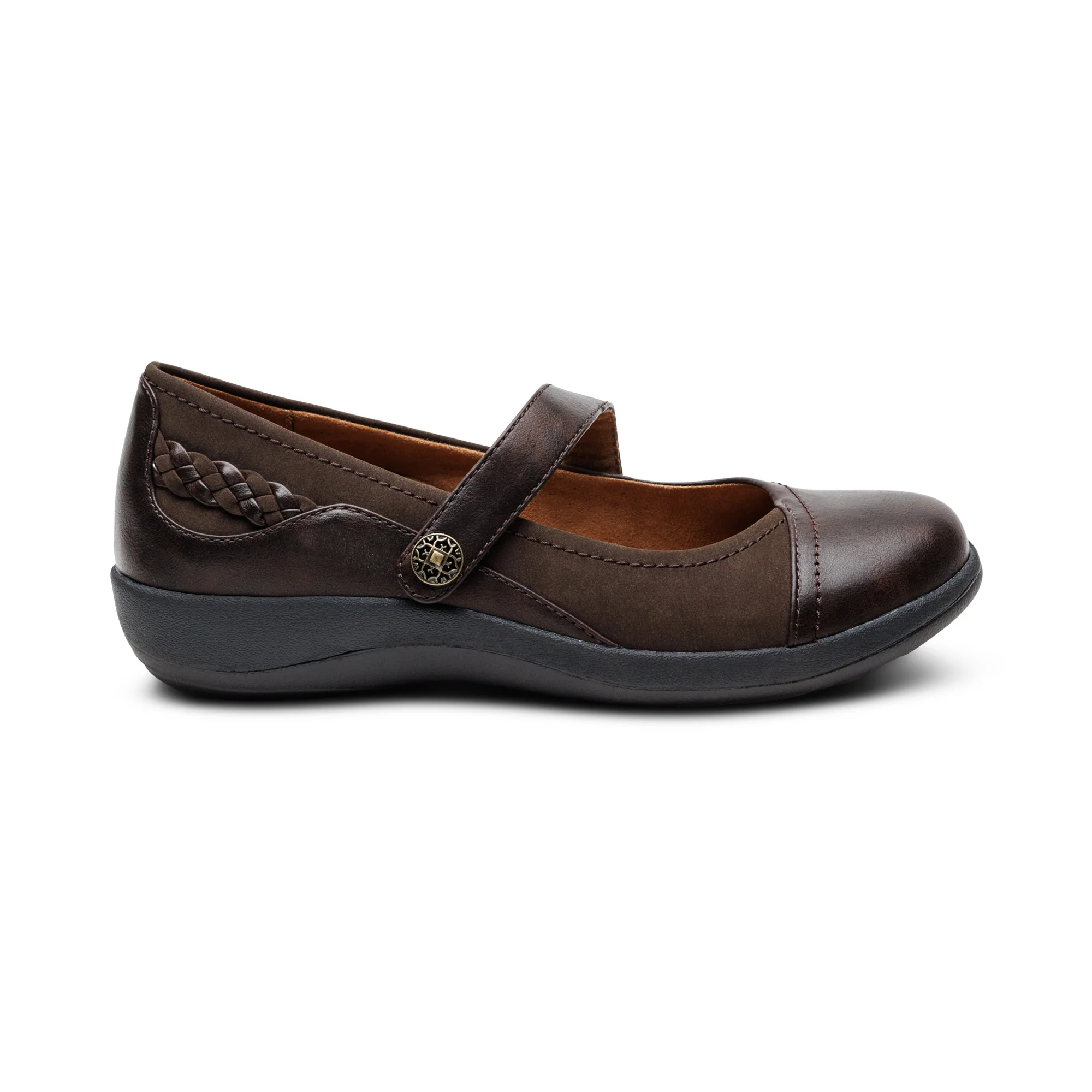 Della Mary Jane - Dark Brown - Image 2