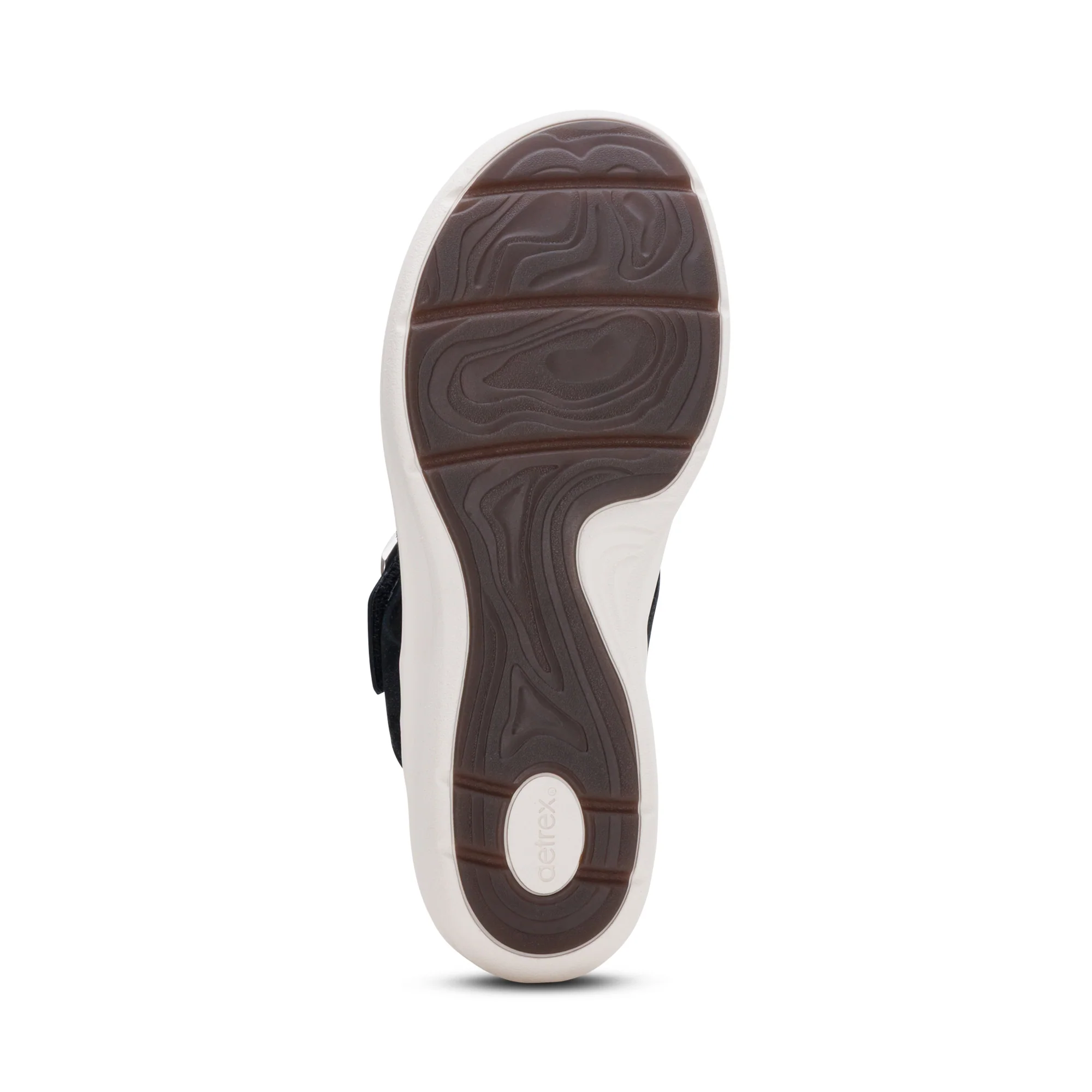 Donna Adjustable Thong Sandal - Black - Image 6