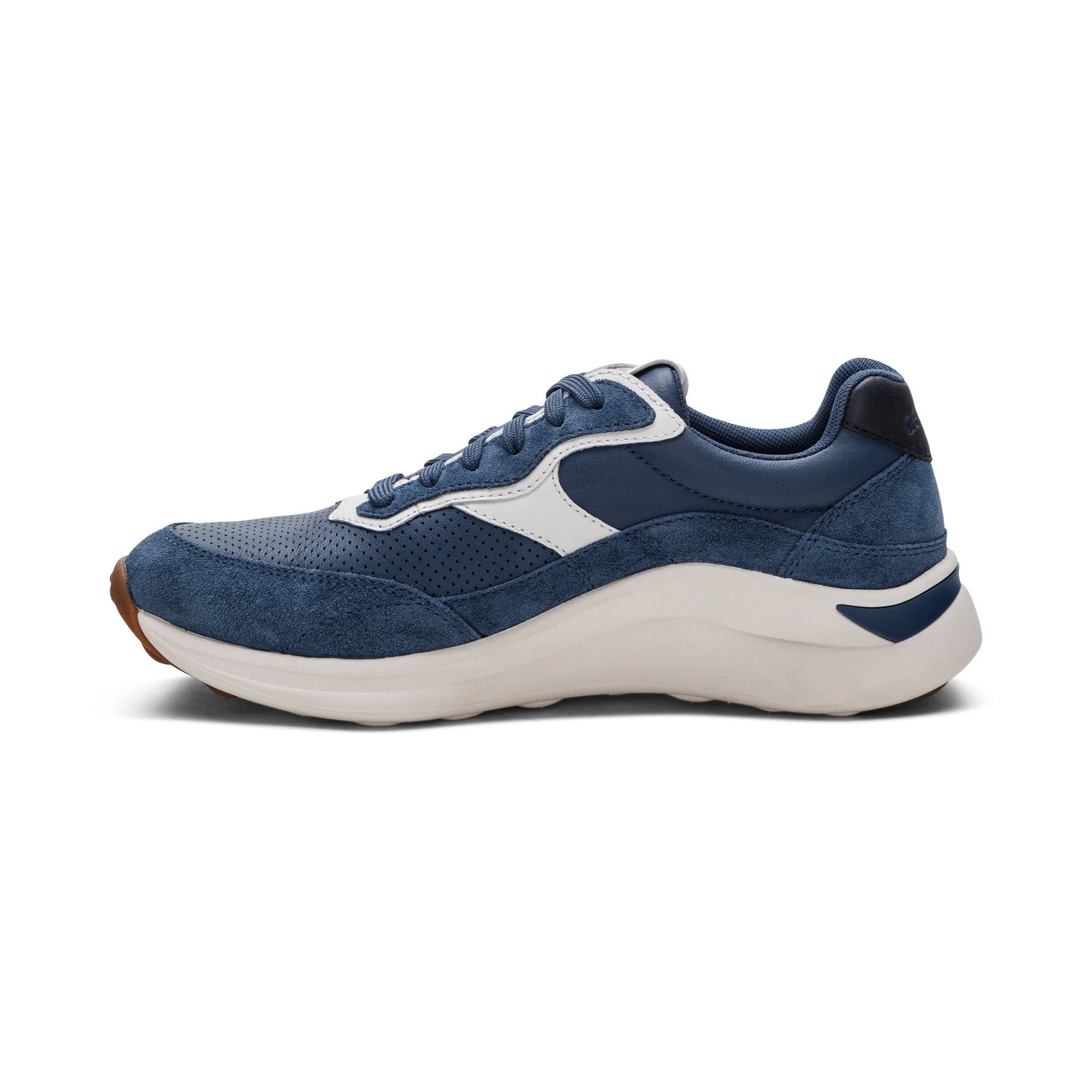 Emily Lace-Up Sneaker - Blue - Image 4