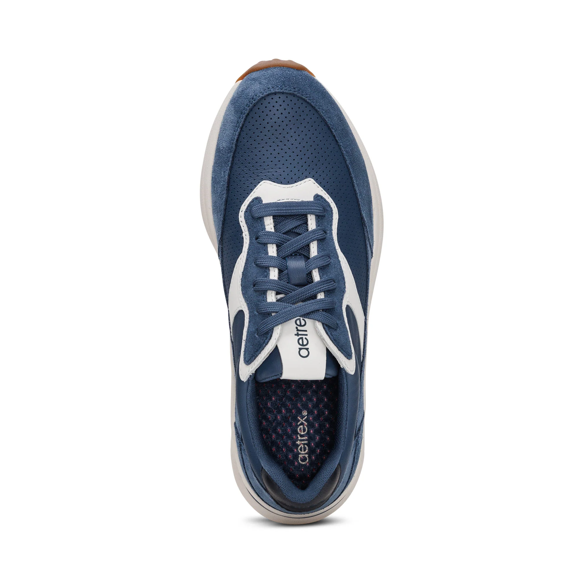 Emily Lace-Up Sneaker - Blue - Image 5