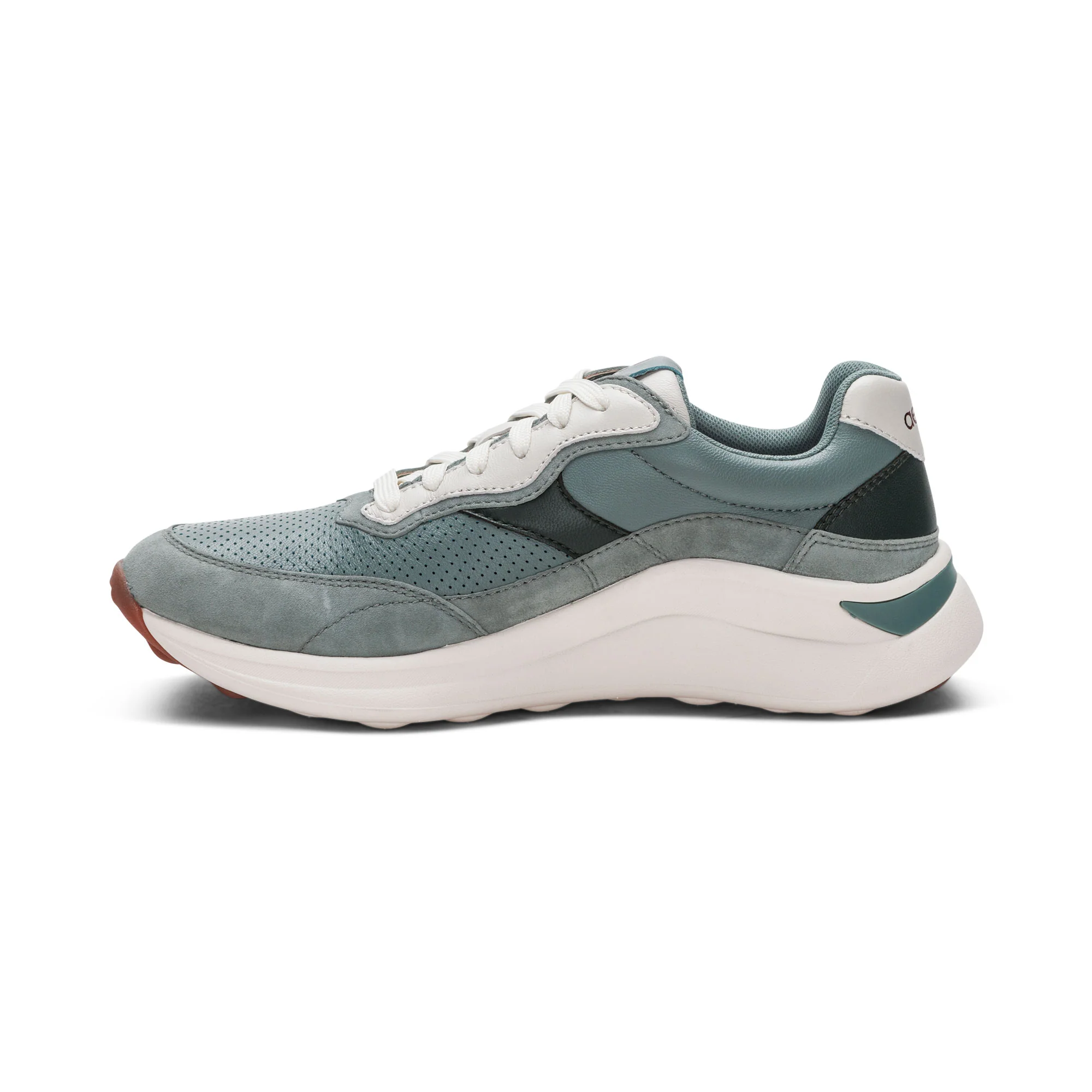 Emily Lace-Up Sneaker - Mint - Image 4