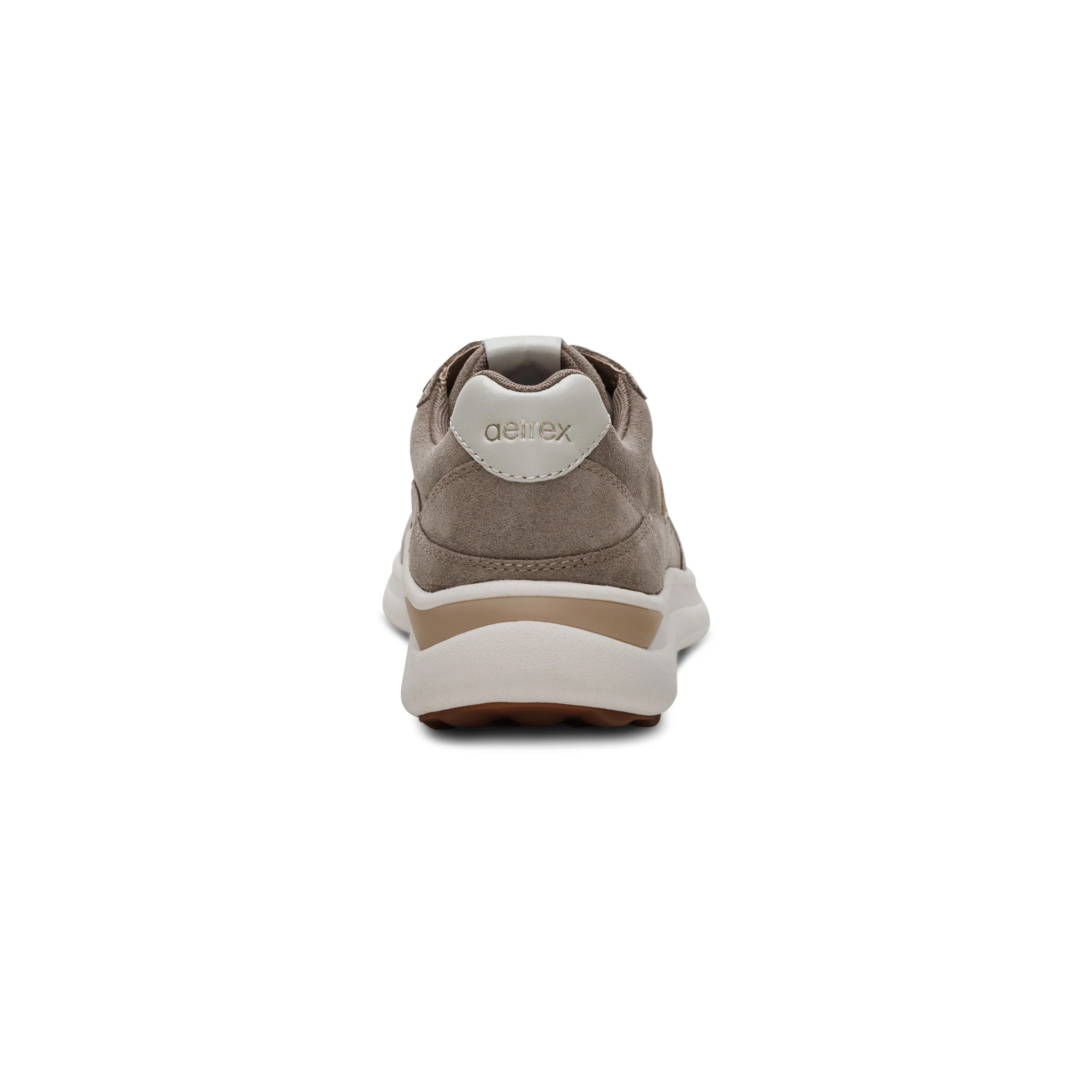 Emily Lace-Up Sneaker - Taupe - Image 3