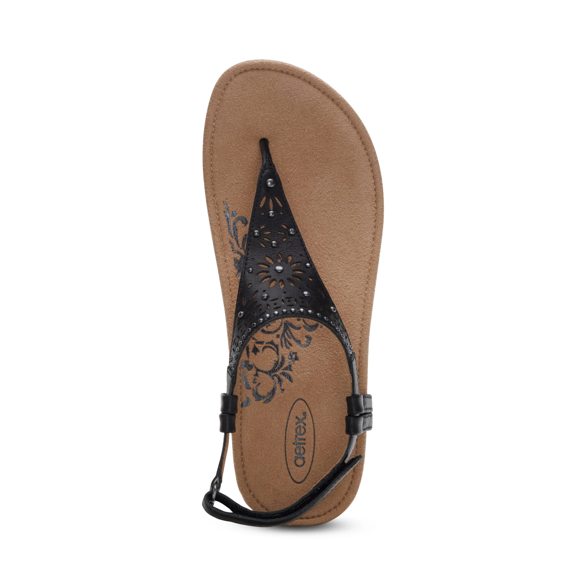 Evelyn Thong Sandal - Black - Image 5