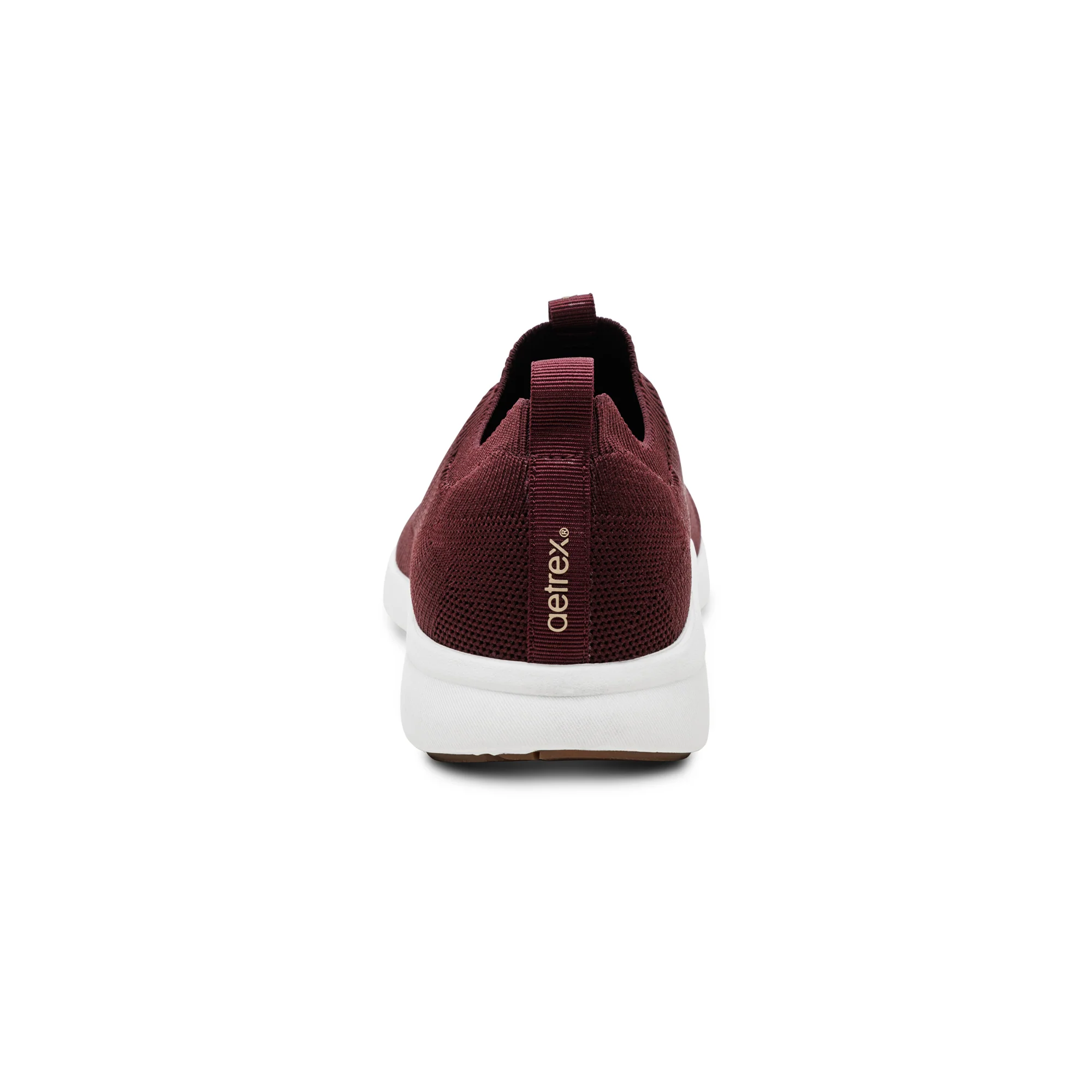 Felicity Knit Slip-On Sneaker - Burgundy - Image 3