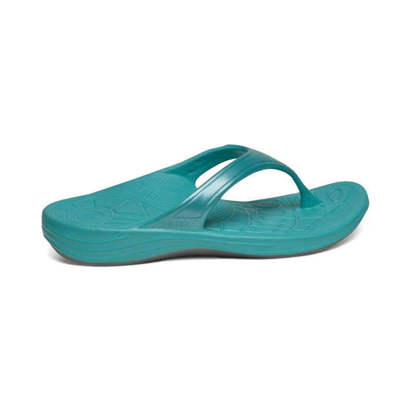Fiji Orthotic Women's Flips - Aqua - Image 2