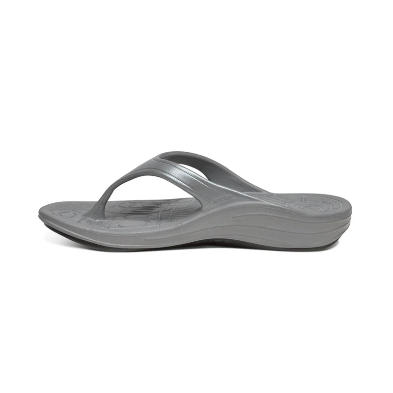 Fiji Orthotic Women's Flips - Charcoal - Image 3