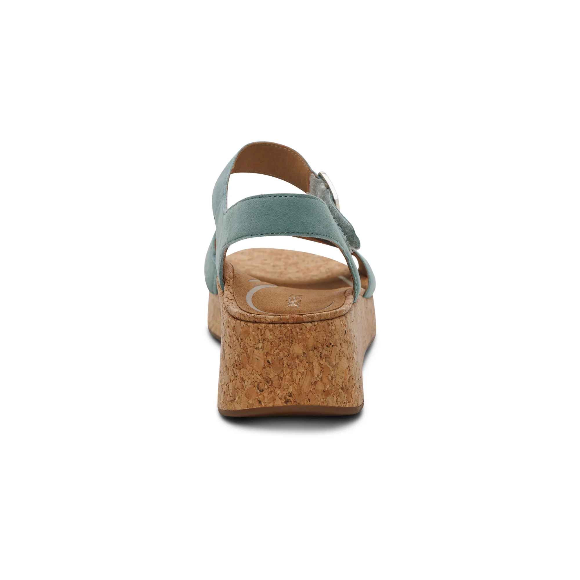 Flora Adjustable Quarter Strap Wedge - Sage - Image 3