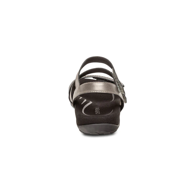 Gabby Adjustable Quarter Strap Sandal - Black Multi - Image 3