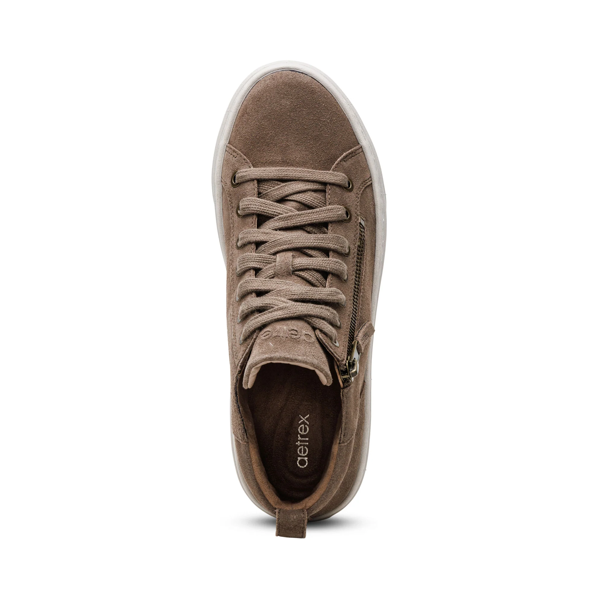Gianna Arch Support Platform Sneaker - Taupe - Image 5