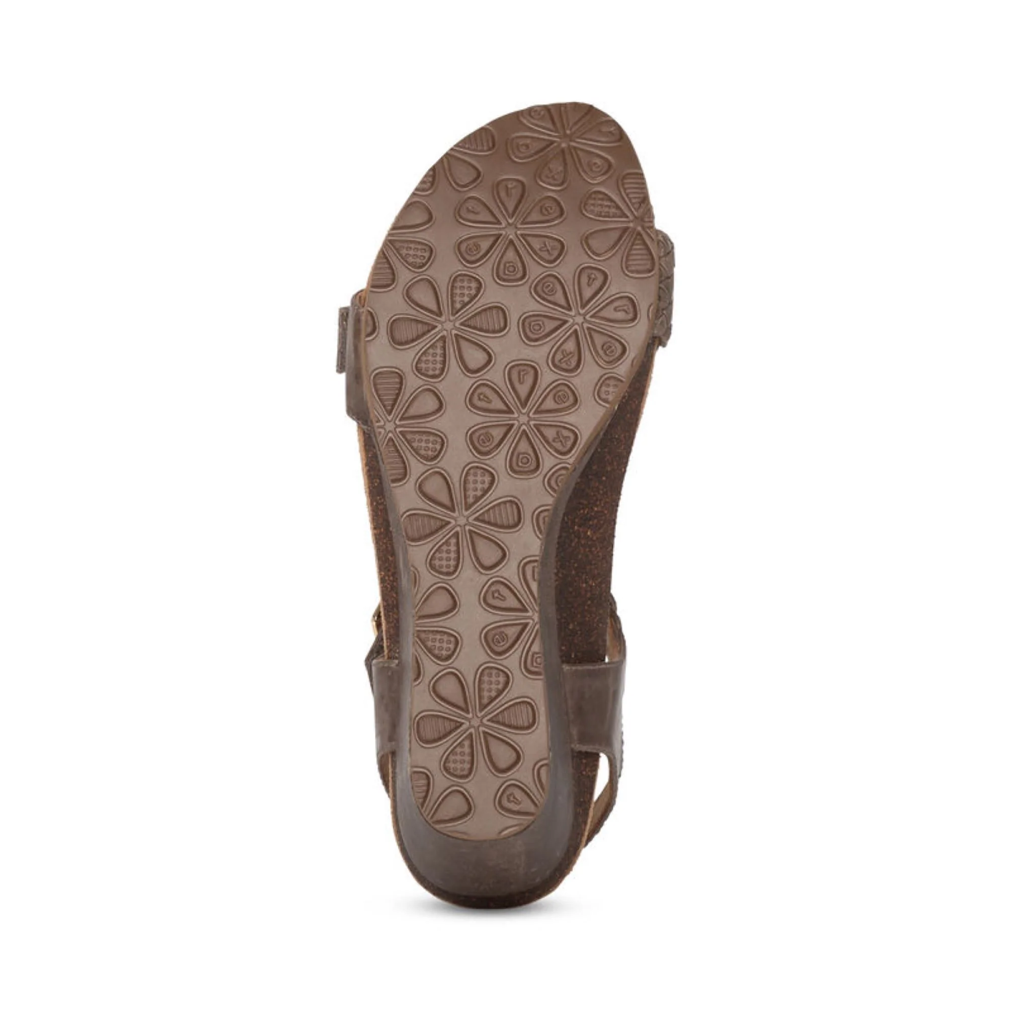 Grace Adjustable Woven Wedge - Taupe - Image 6