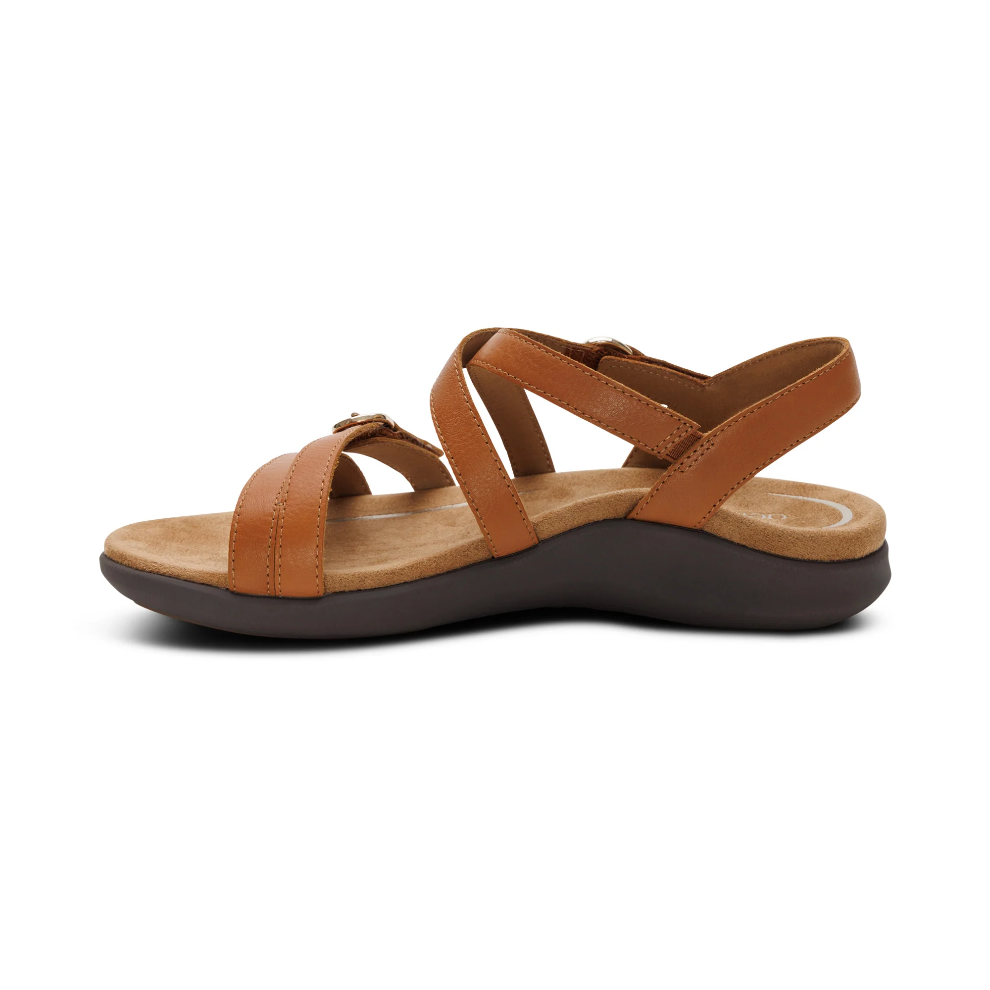 Hadley Adjustable Quarter Strap Sandal - Ginger - Image 4