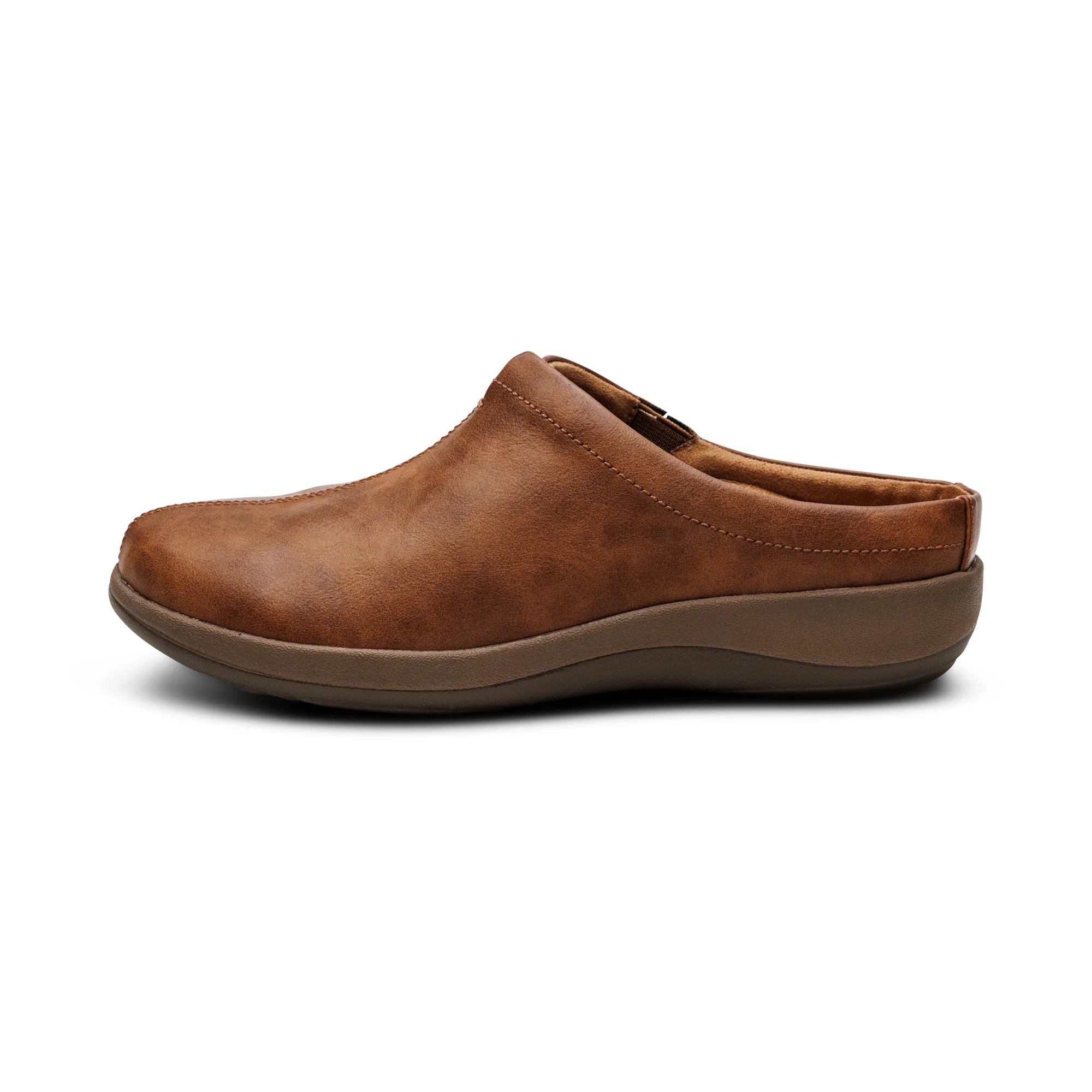 Ingrid Slip-On Clog - Cognac - Image 4