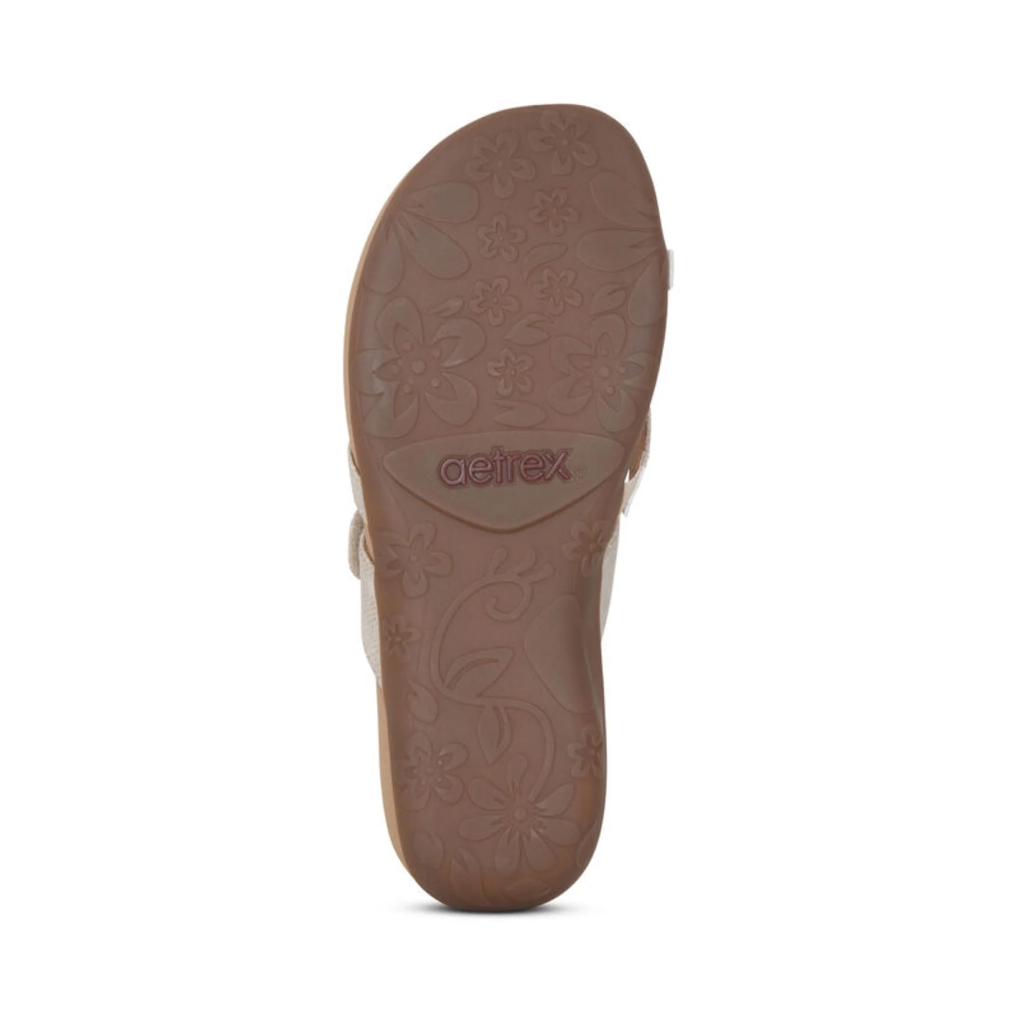 Izzy Adjustable Slide Sandal - Gold - Image 6
