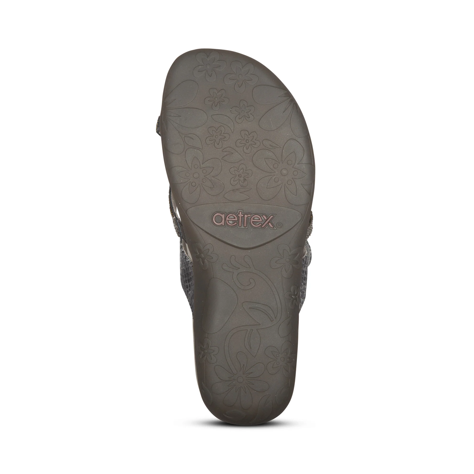 Izzy Adjustable Slide Sandal - Pewter Sparkle - Image 5