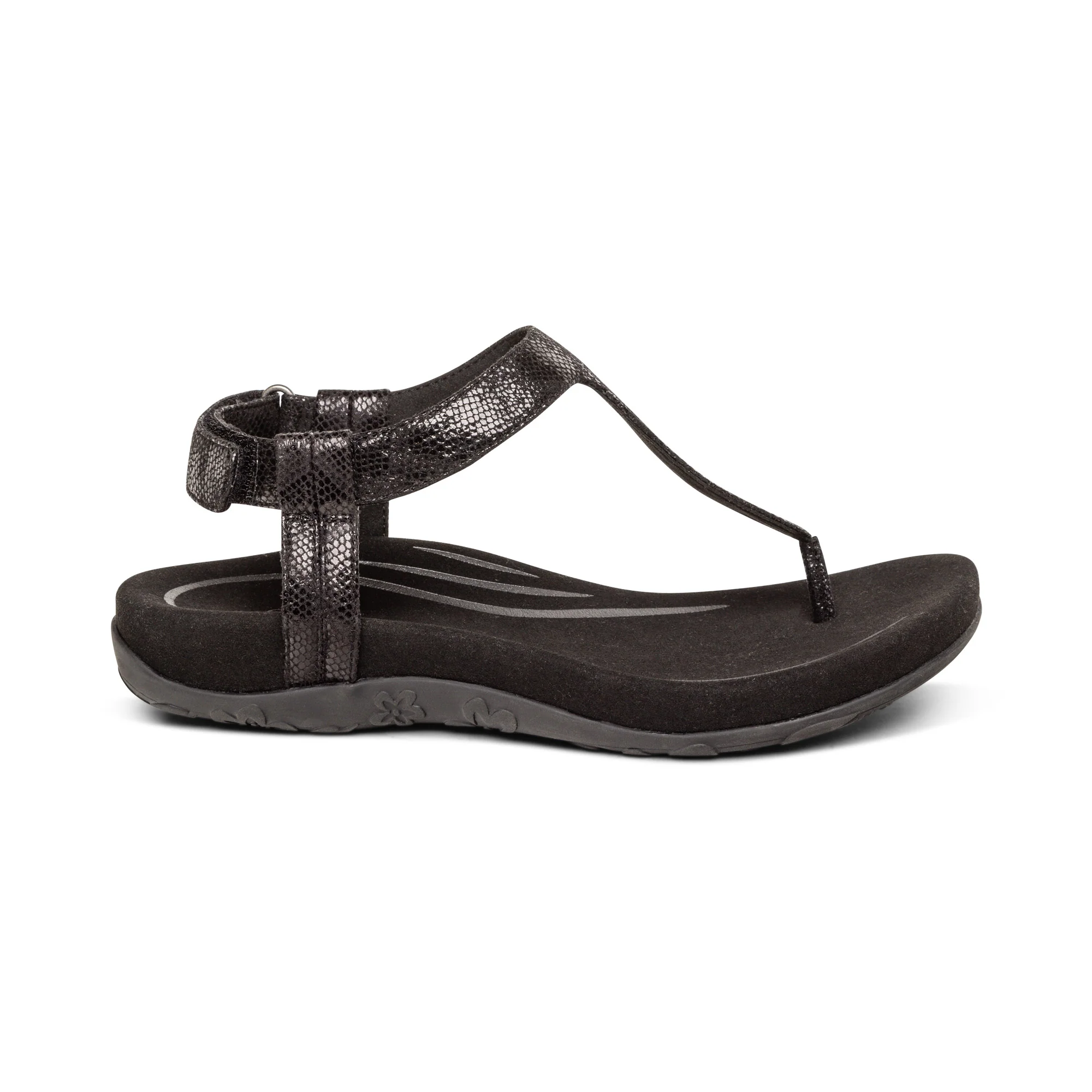 Jane Thong Sandal - Black - Image 2