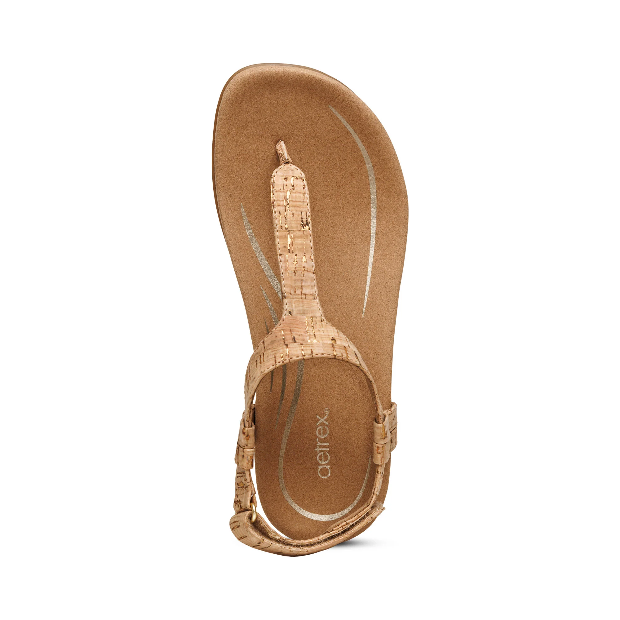 Jane Thong Sandal - Cork - Image 4