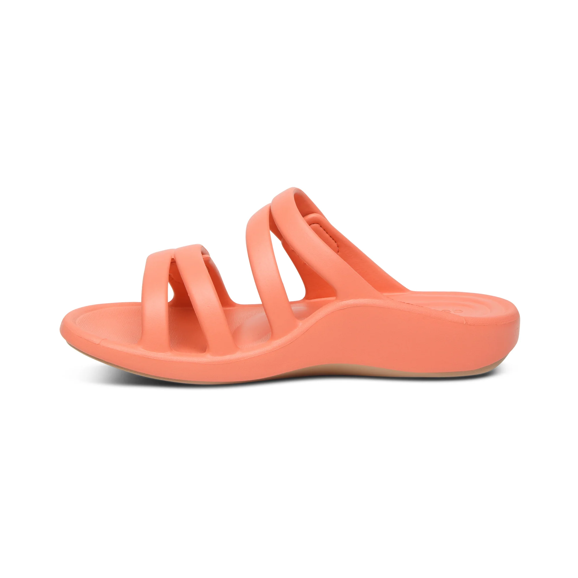 Janey Sport Slide - Coral - Image 3