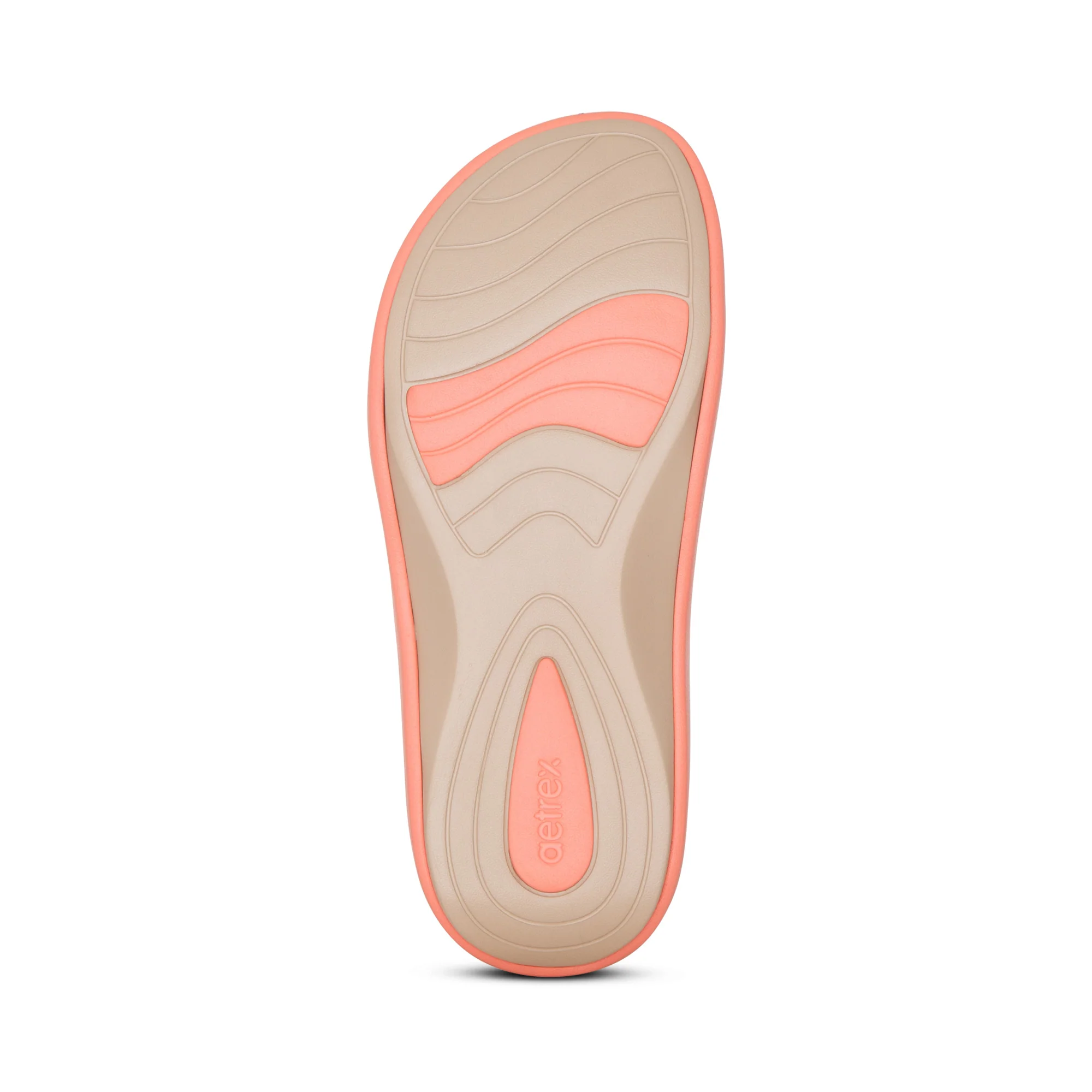 Janey Sport Slide - Coral - Image 5
