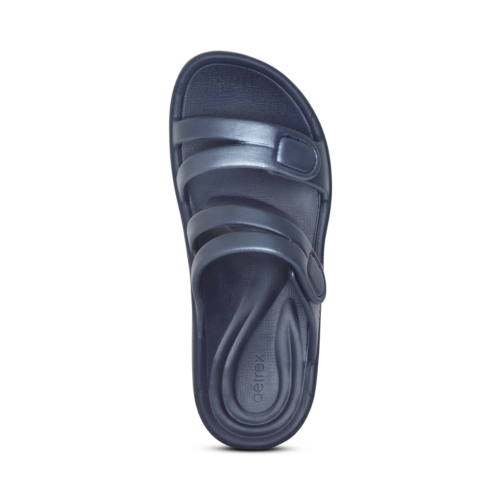 Janey Sport Slide - Navy - Image 3