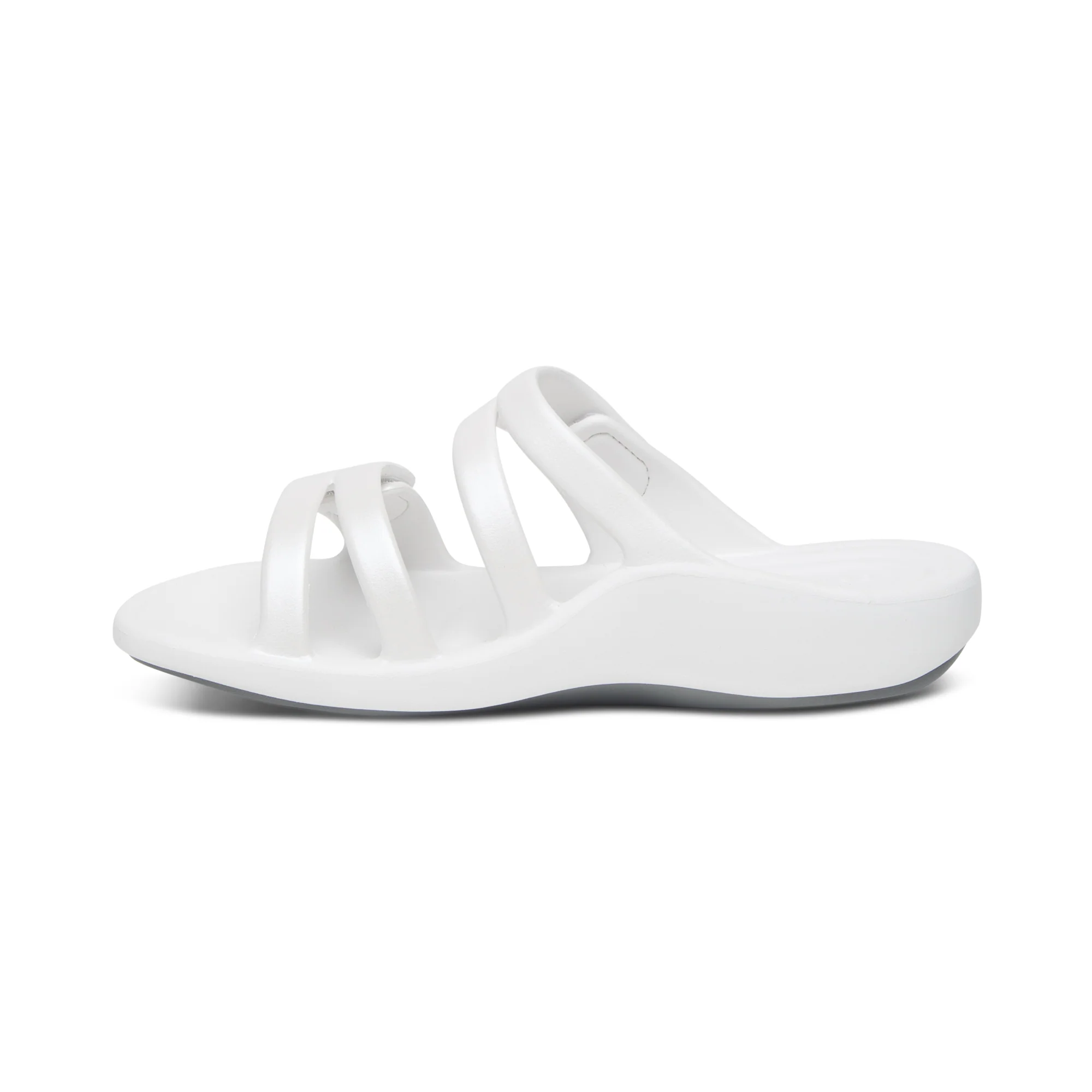 Janey Sport Slide - White - Image 3