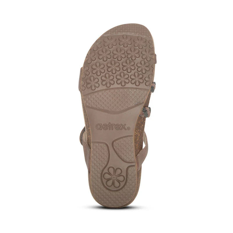 Janey Braided Slide - Stone - Image 5