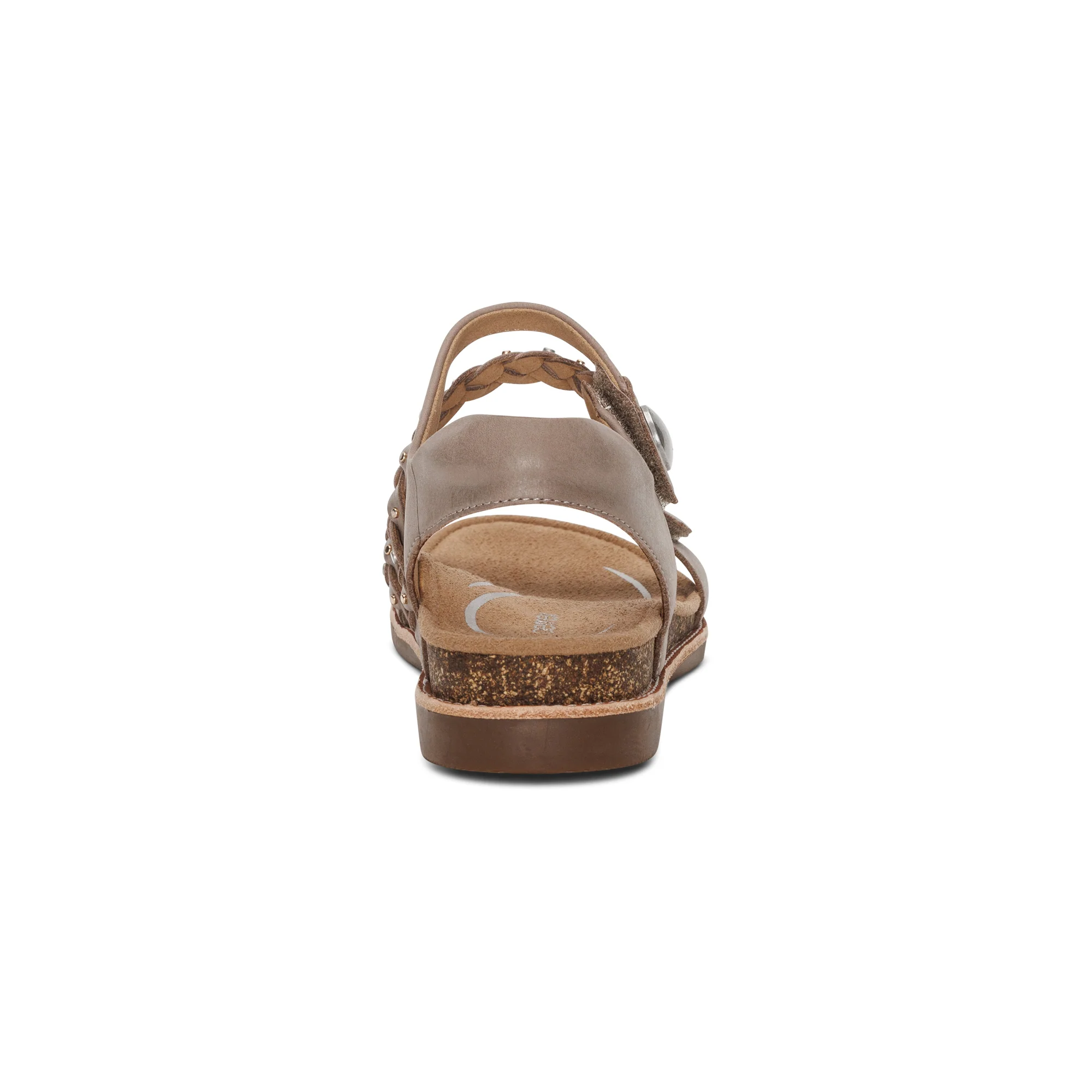Jenn Quarter Strap Sandal - Taupe - Image 3