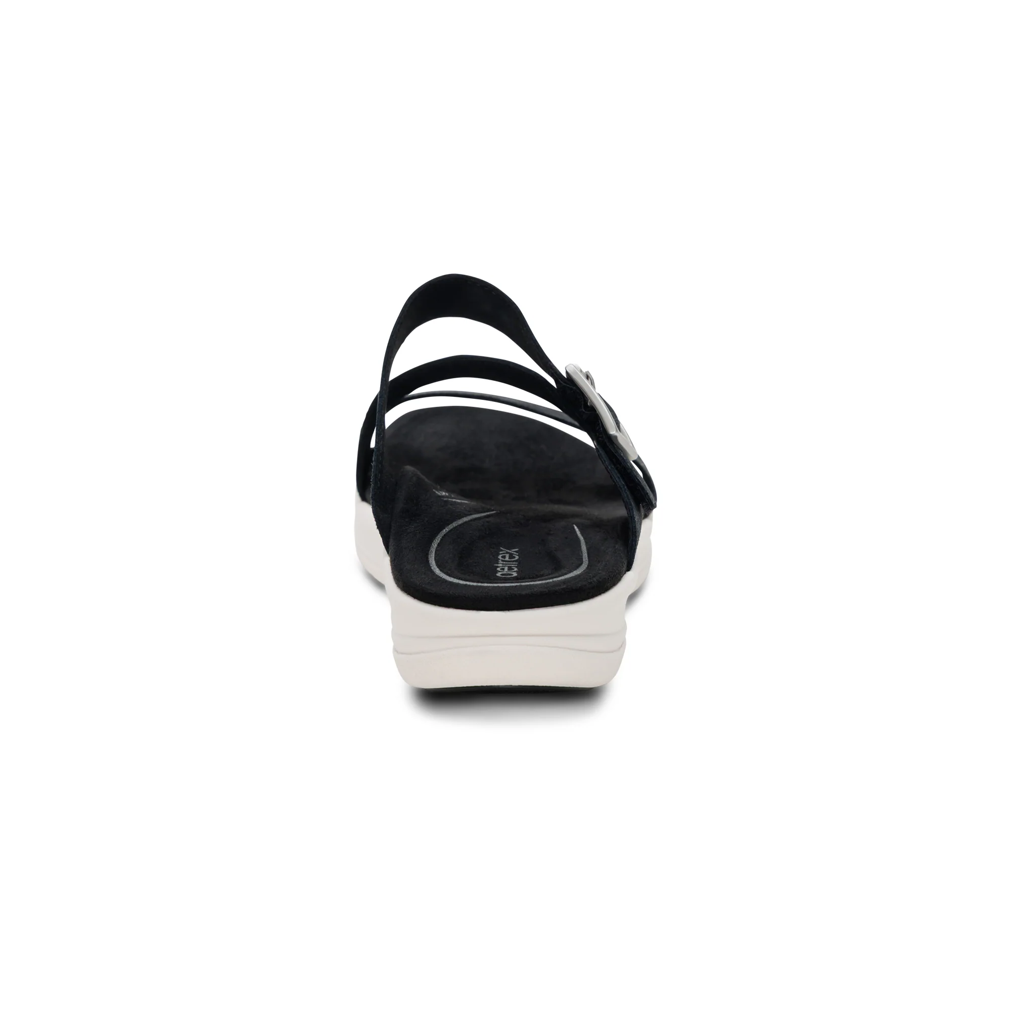 Jenny Adjustable Slide Sandal - Black - Image 3
