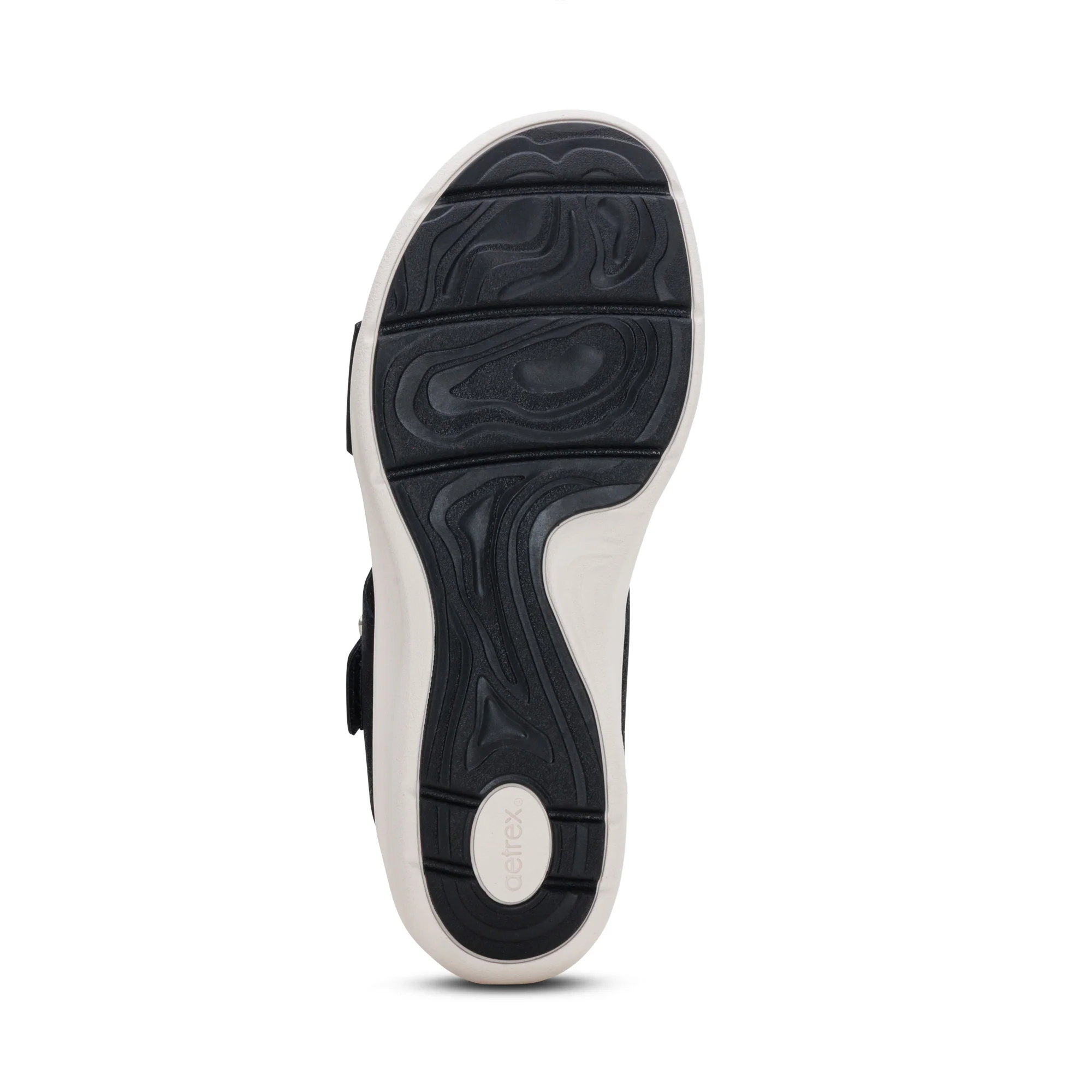 Jenny Adjustable Slide Sandal - Black - Image 6