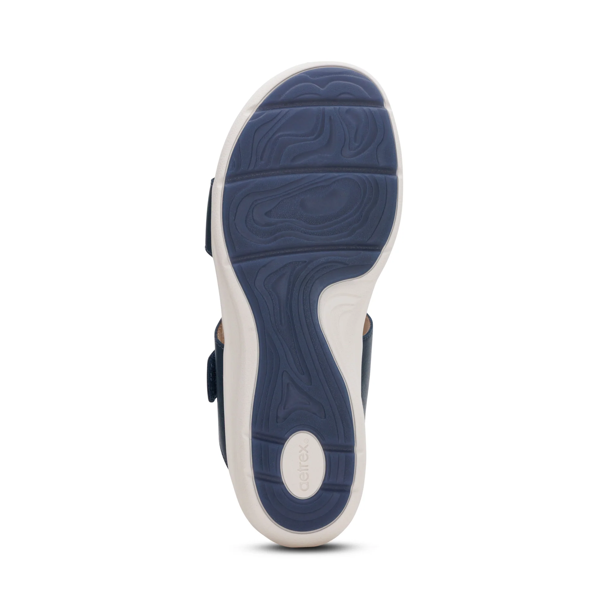 Jenny Adjustable Slide Sandal - Navy - Image 6