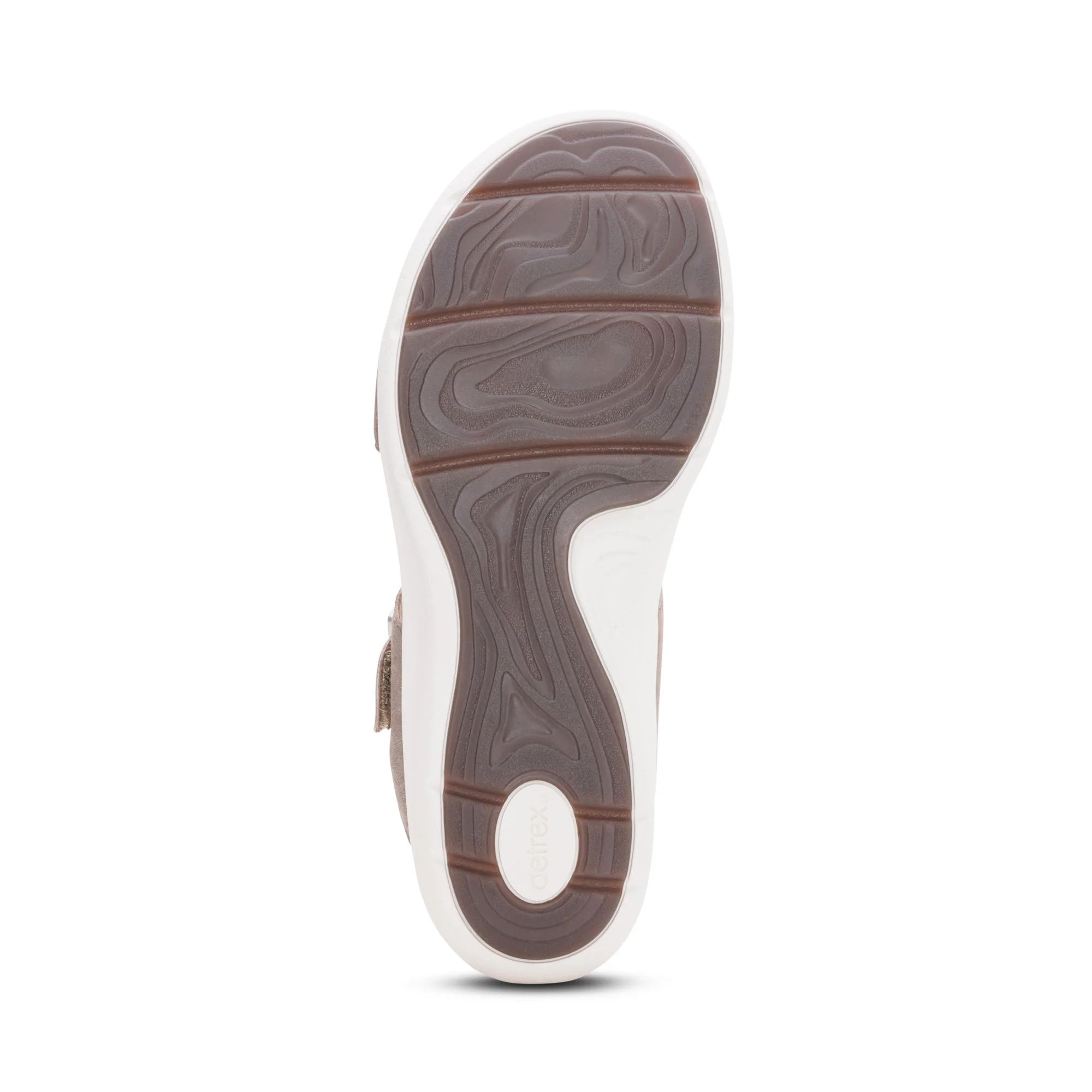 Jenny Adjustable Slide Sandal - Taupe - Image 6