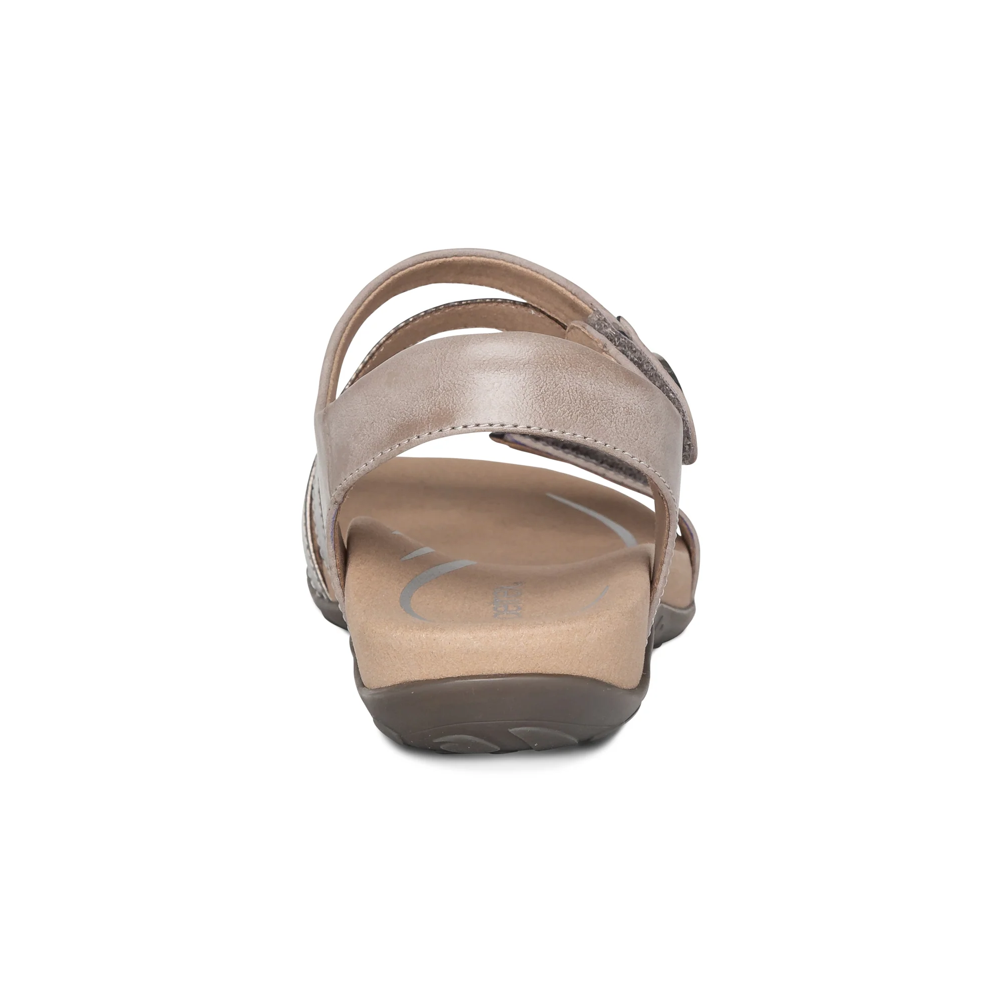 Jess Adjustable Quarter Strap Sandal - Smoke - Image 3