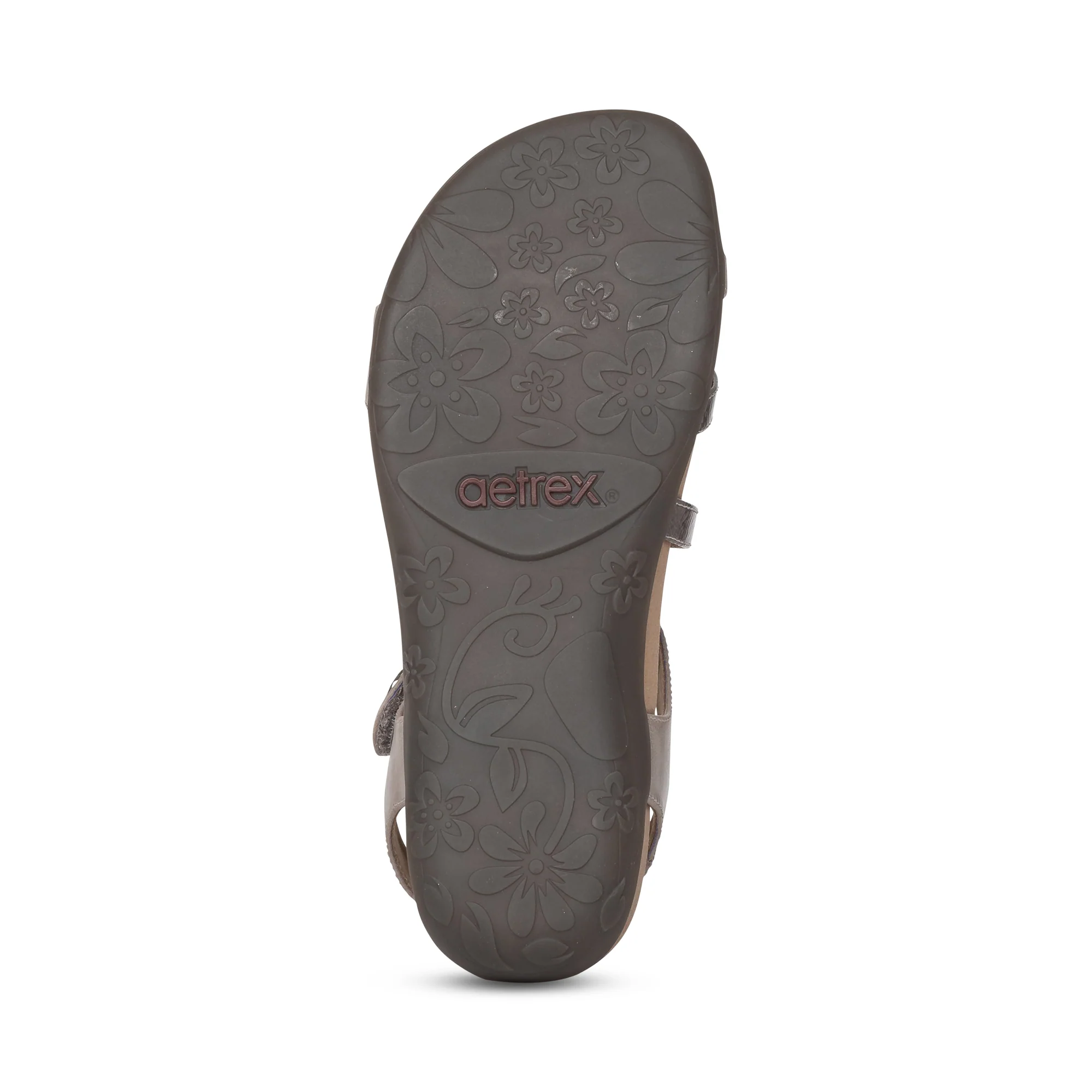 Jess Adjustable Quarter Strap Sandal - Smoke - Image 6