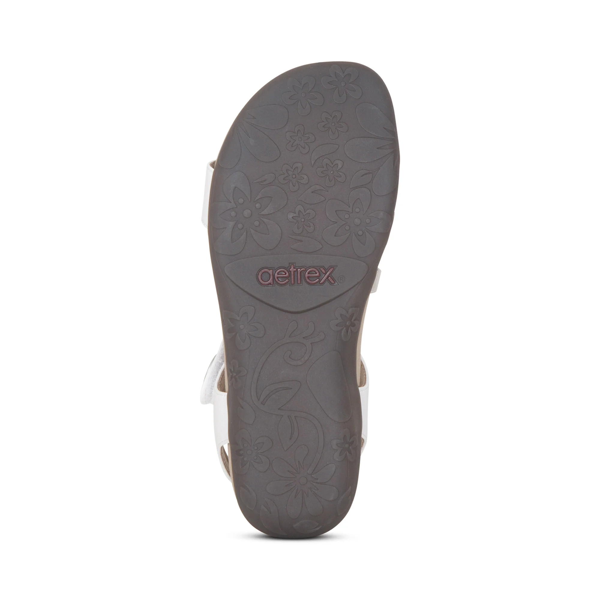 Jess Adjustable Quarter Strap Sandal - White - Image 6