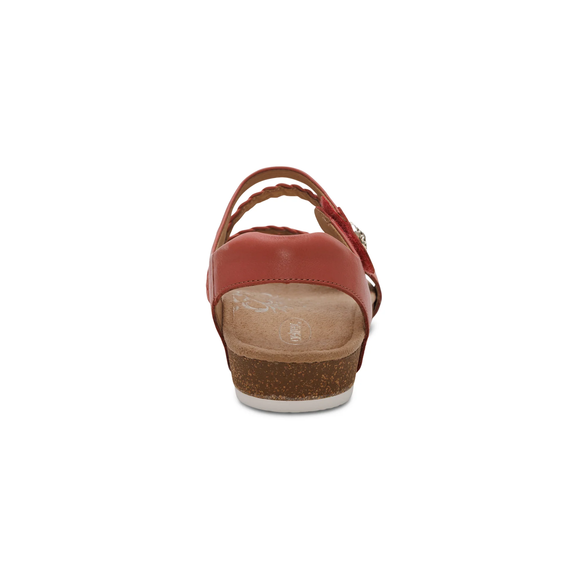 Jillian Braided Quarter Strap Sandal - Antique Rose - Image 3