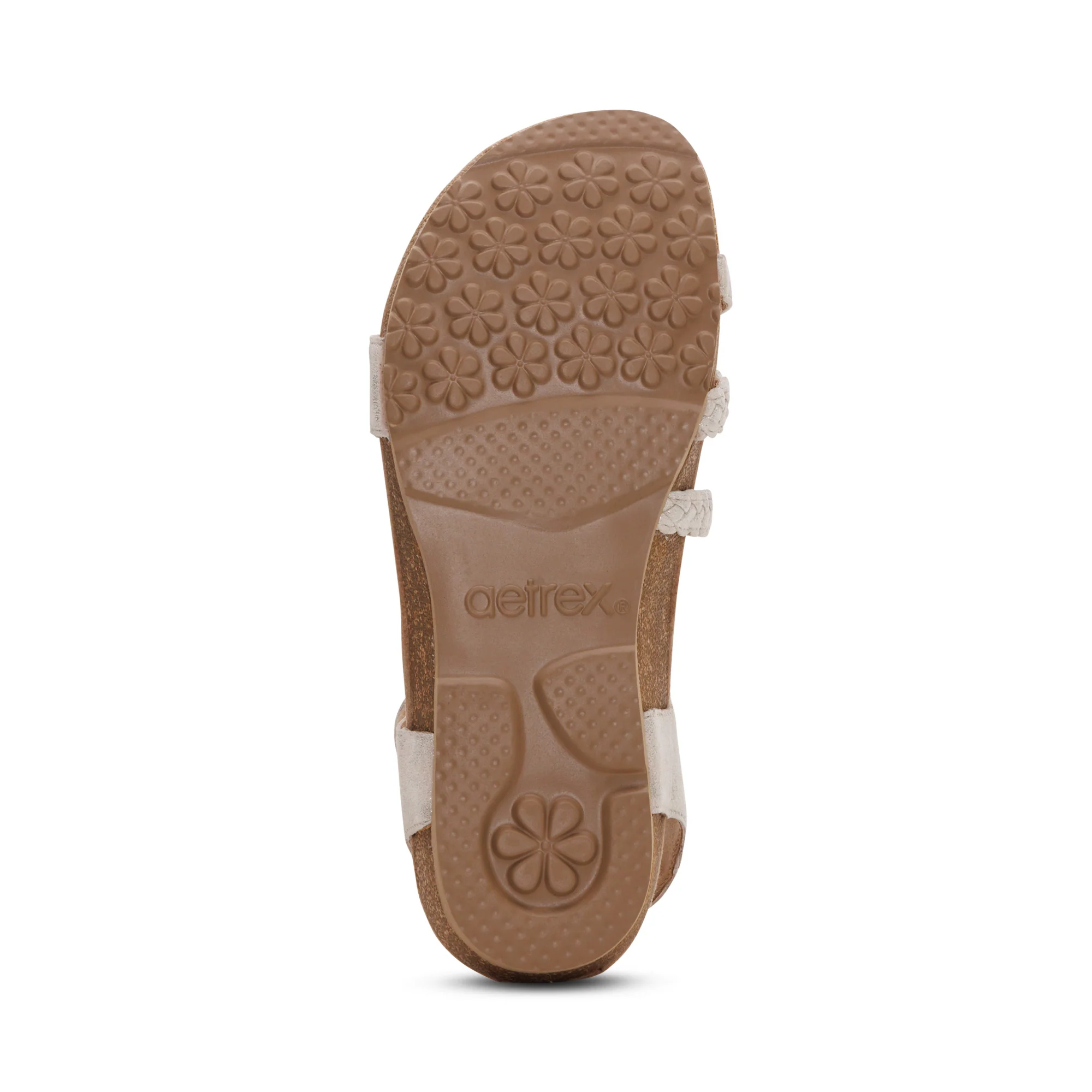 Jillian Braided Quarter Strap Sandal - Champagne - Image 6