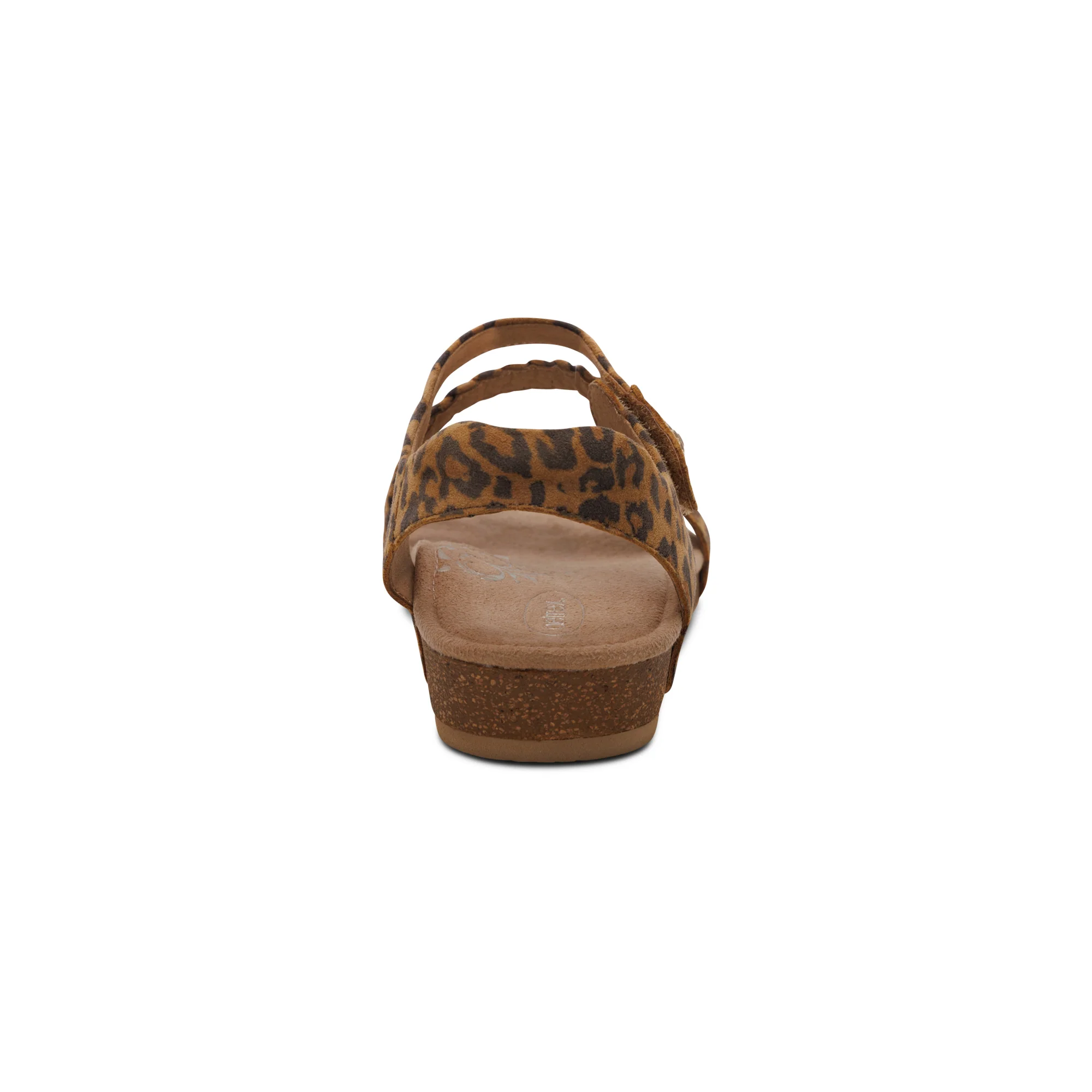 Jillian Braided Quarter Strap Sandal - Leopard - Image 3