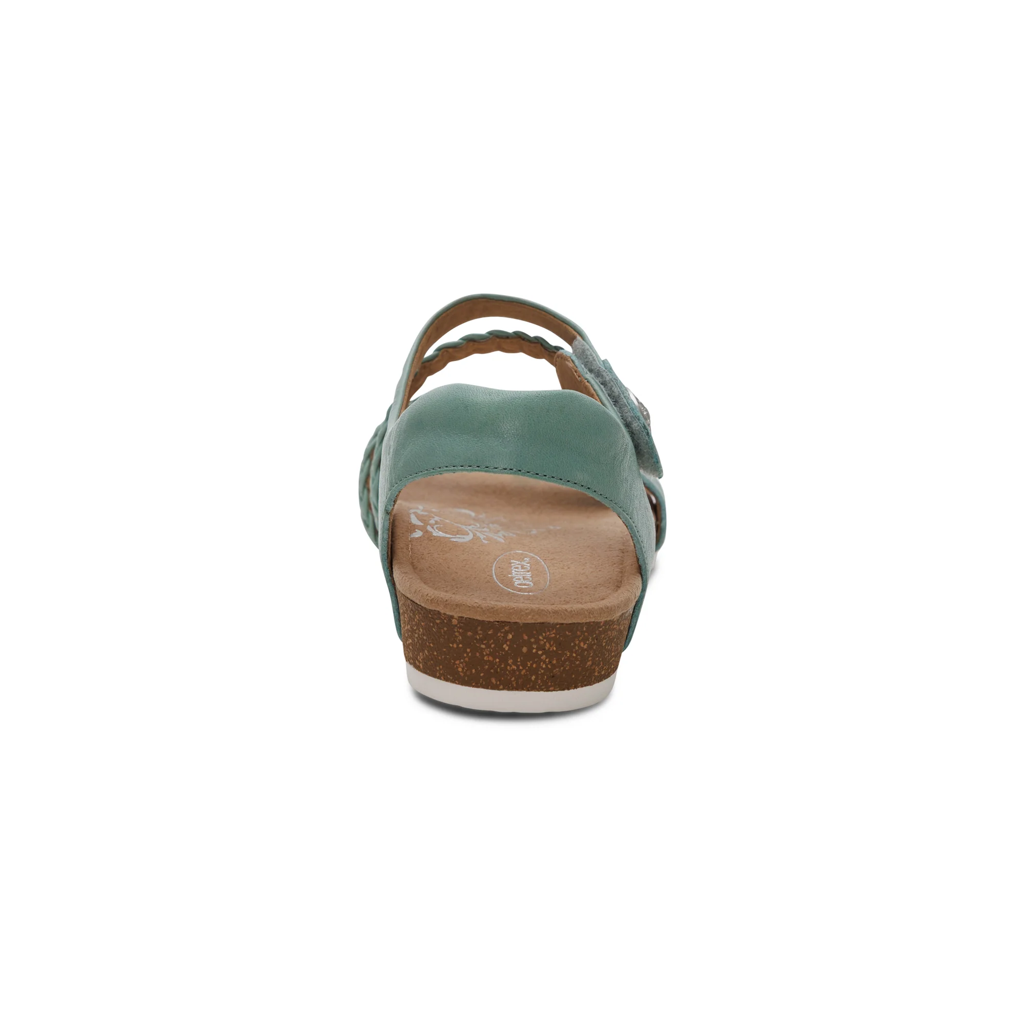 Jillian Braided Quarter Strap Sandal - Sage - Image 3
