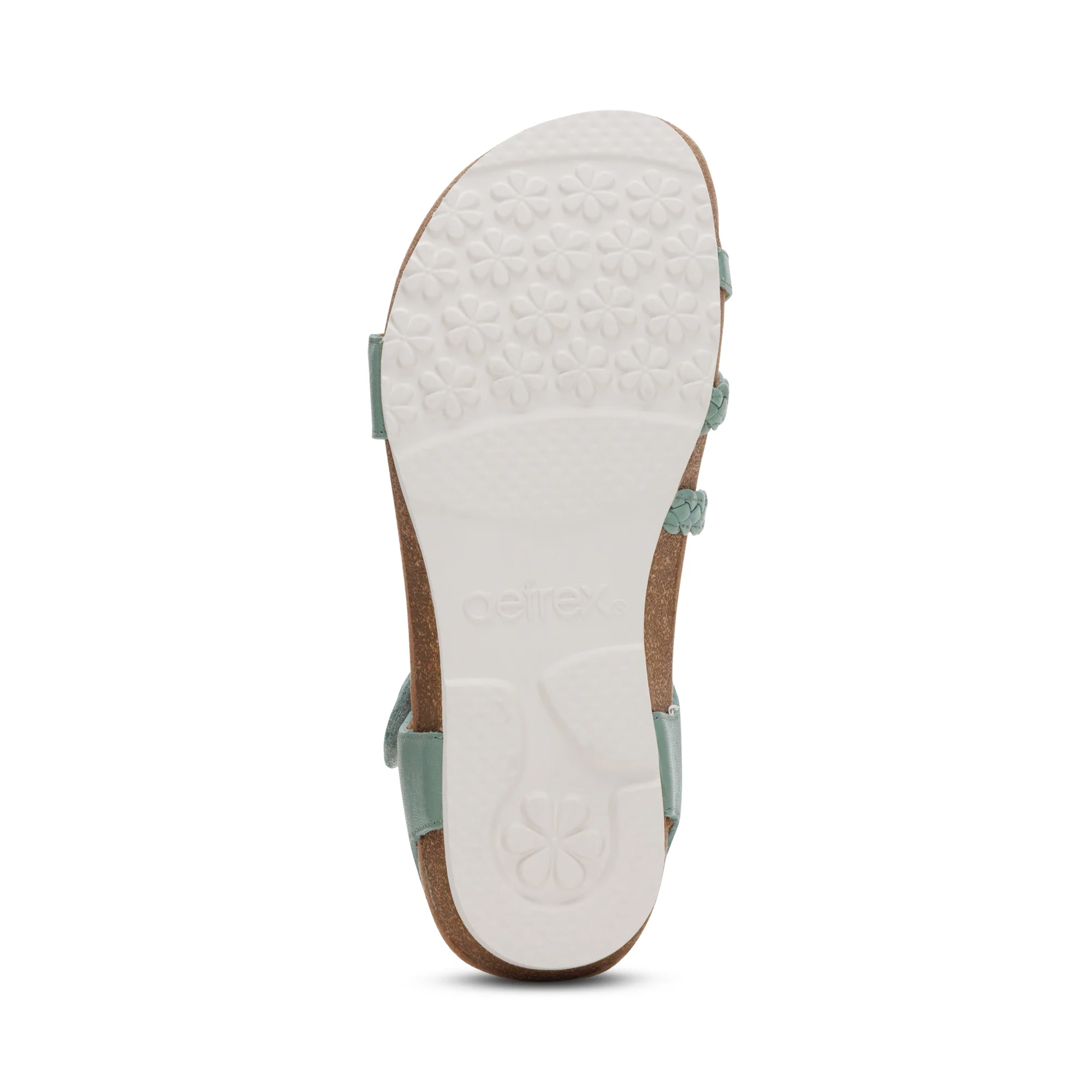 Jillian Braided Quarter Strap Sandal - Sage - Image 6