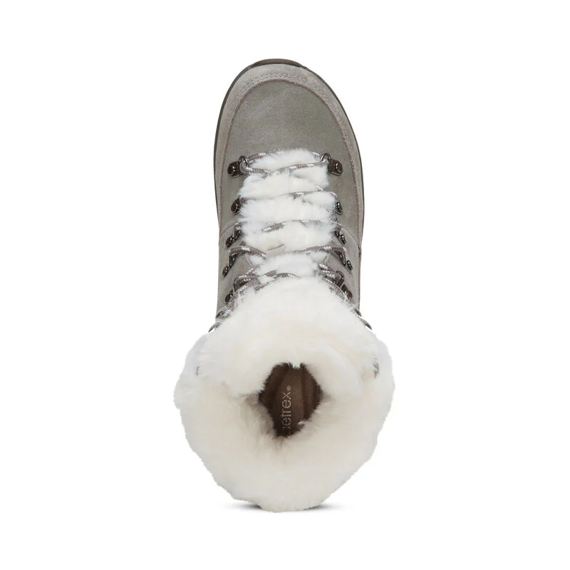 Jodie Fur Winter Boot - Grey - Image 4