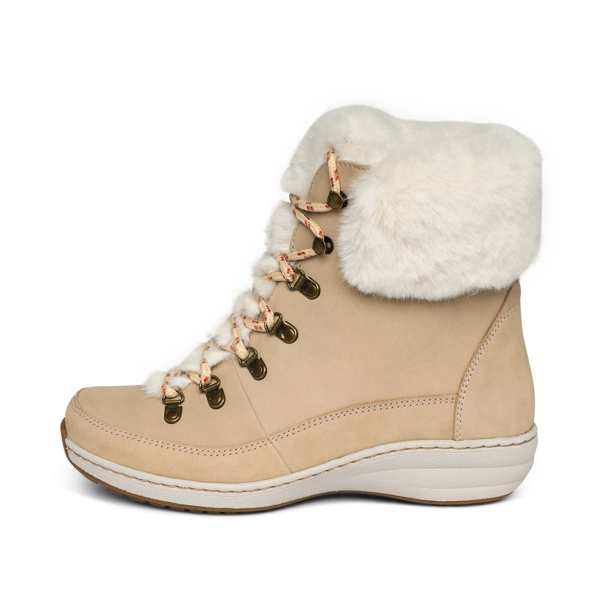 Jodie Fur Winter Boot - Ivory - Image 4