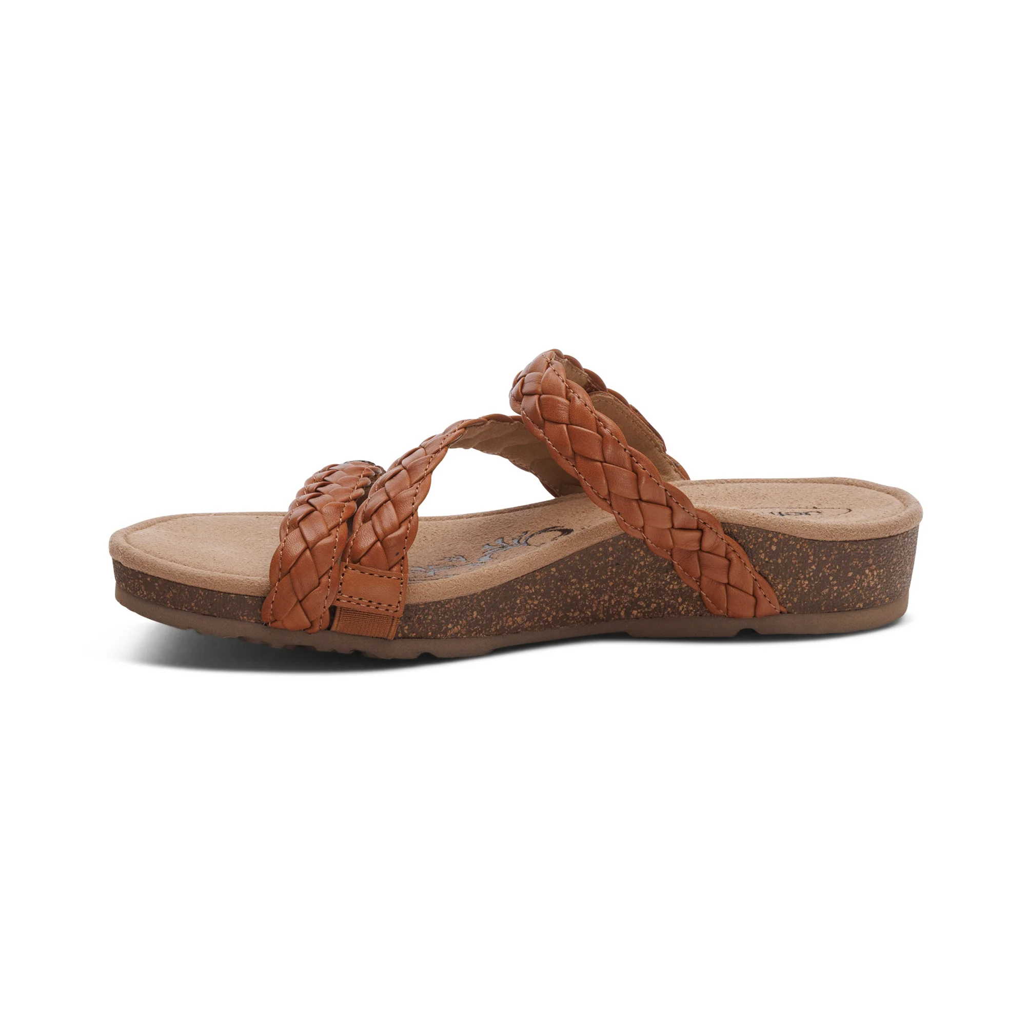 Josie Braided Slide - Ginger - Image 4
