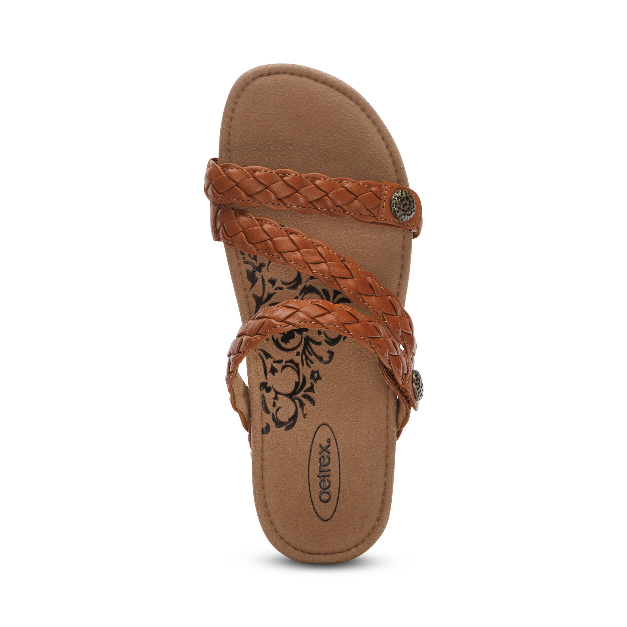 Josie Braided Slide - Ginger - Image 5