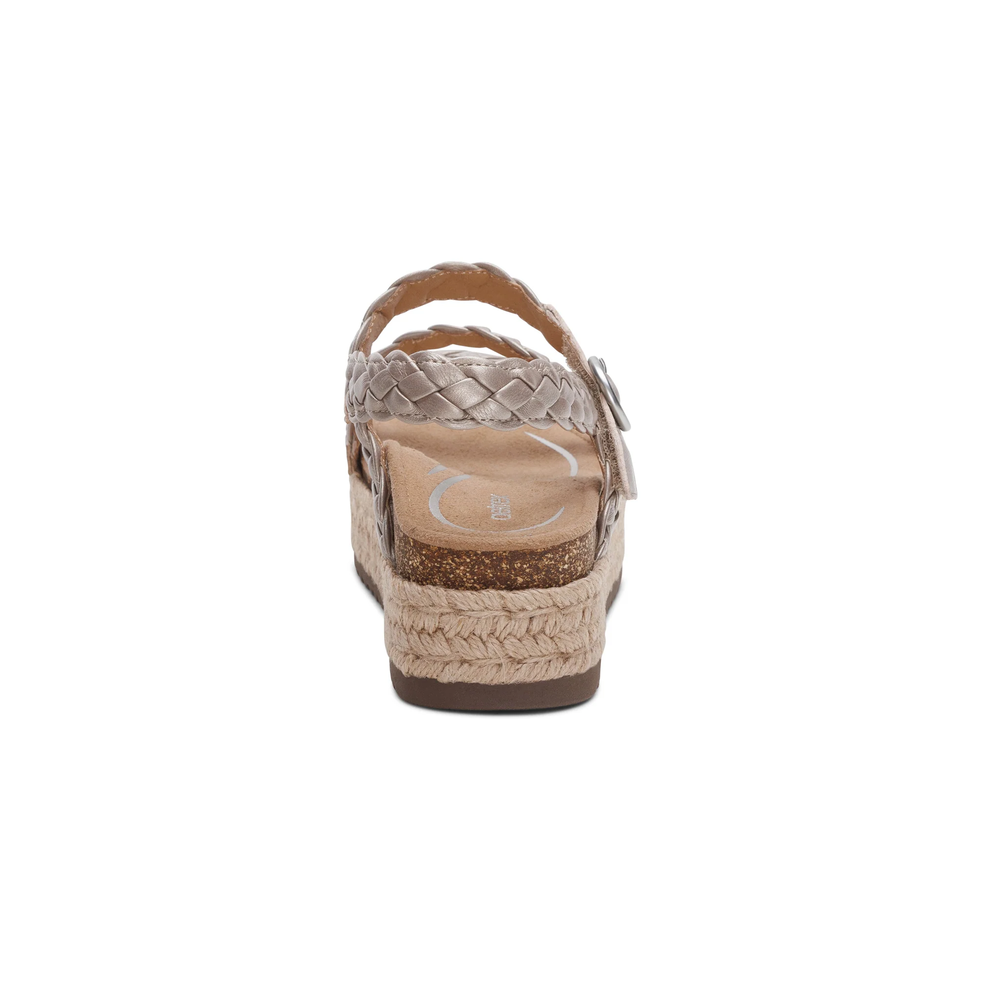 Julia Arch Support Platform Sandal - Platinum - Image 3