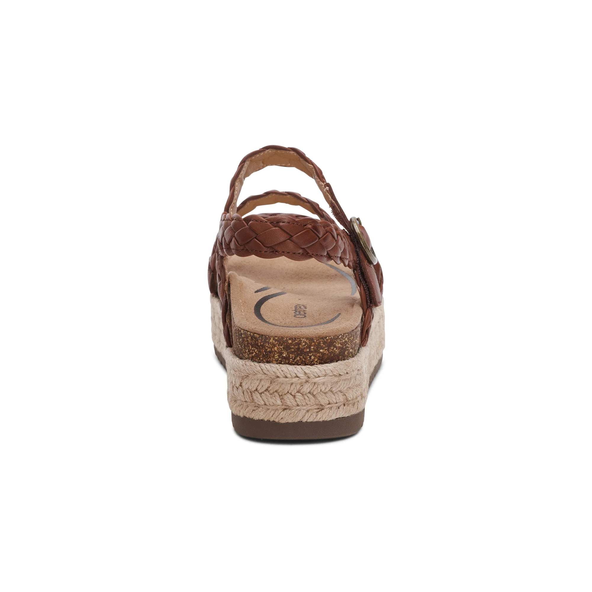 Julia Arch Support Platform Sandal - Walnut - Image 3