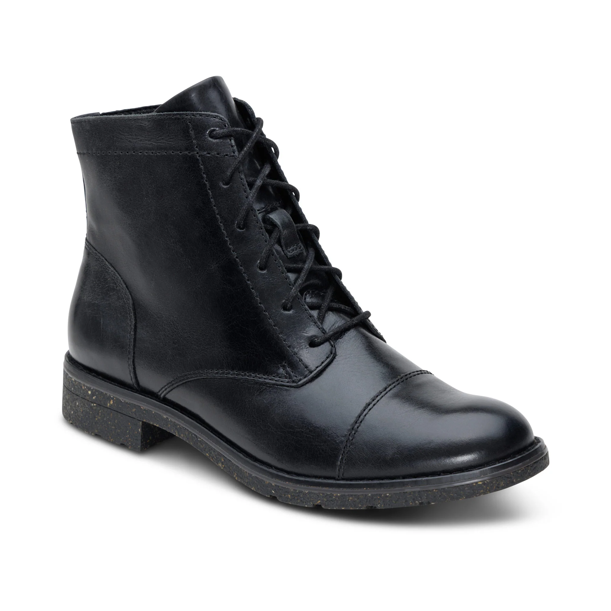 Juliet Lace-Up Boot - Black