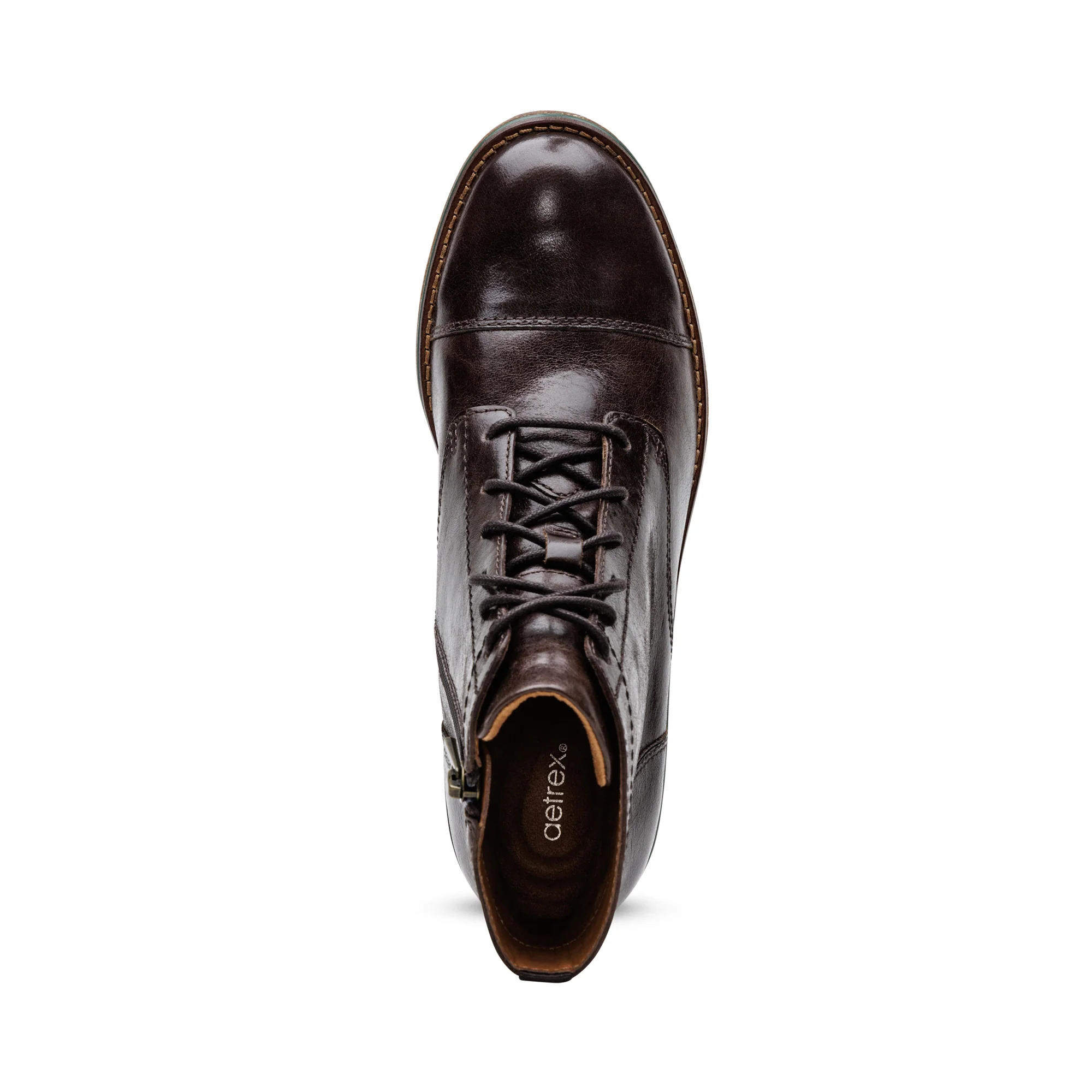 Juliet Lace-Up Boot - Dark Brown - Image 5
