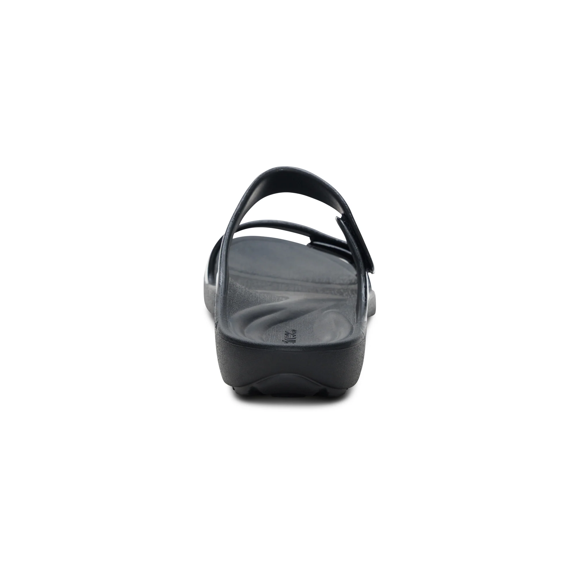 Kaia Two Band Slide - Black Gloss - Image 3