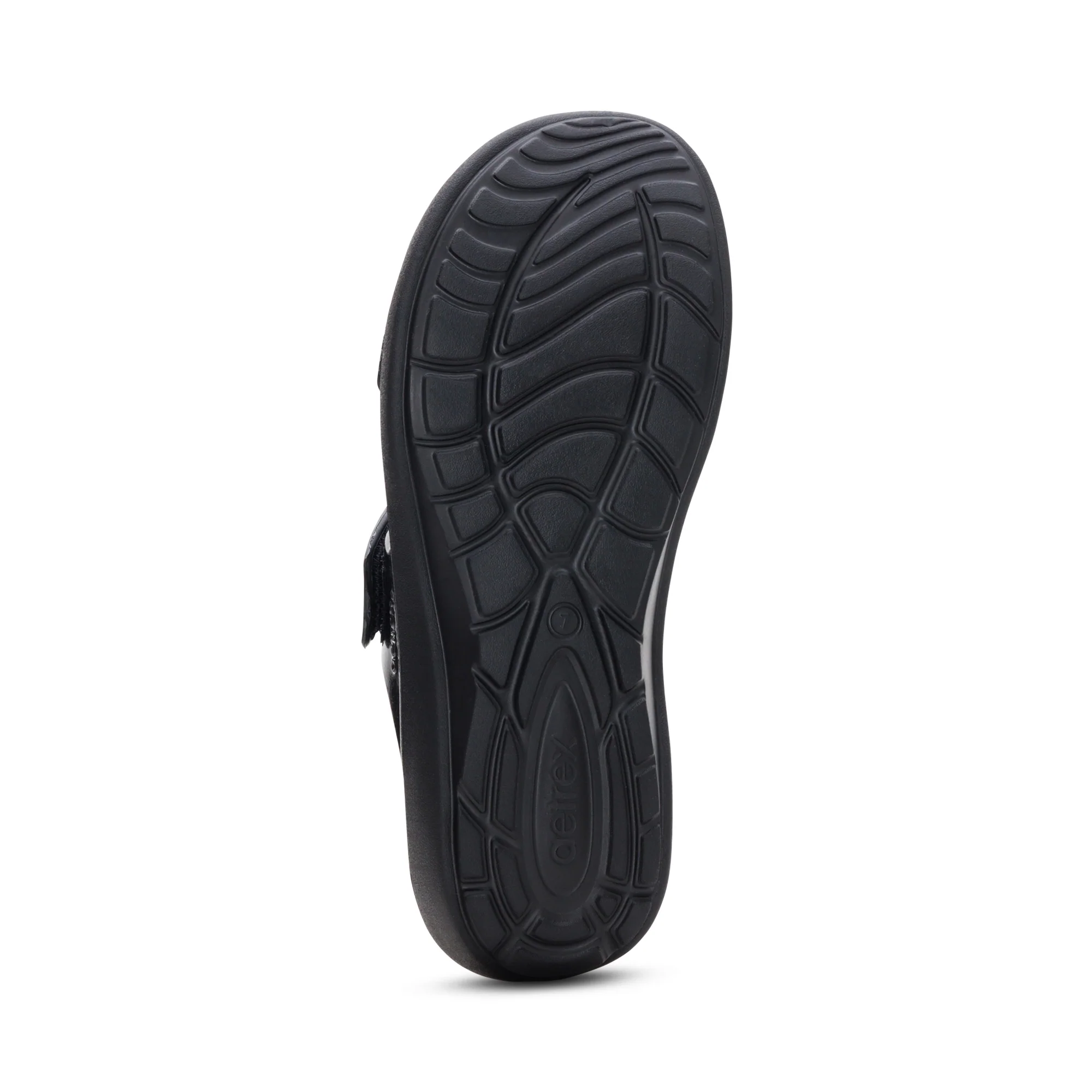 Kaia Two Band Slide - Black Gloss - Image 6